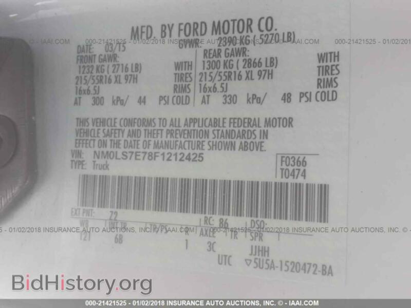 2015 Ford TRANSIT (VIN NM0LS7E78F1212425) — photo 9 of 10