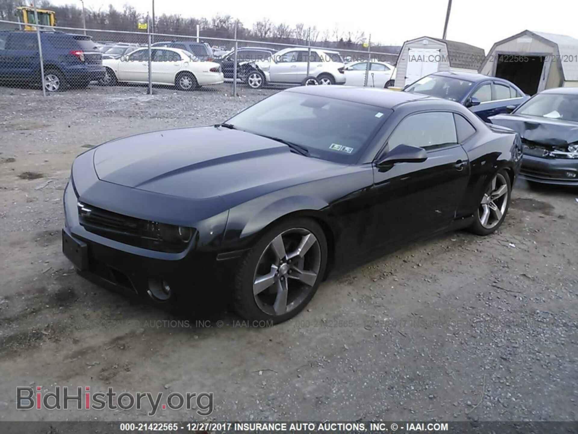 2011 Chevrolet Camaro - VIN: 2G1FE1ED8B9202194 - Фото 2