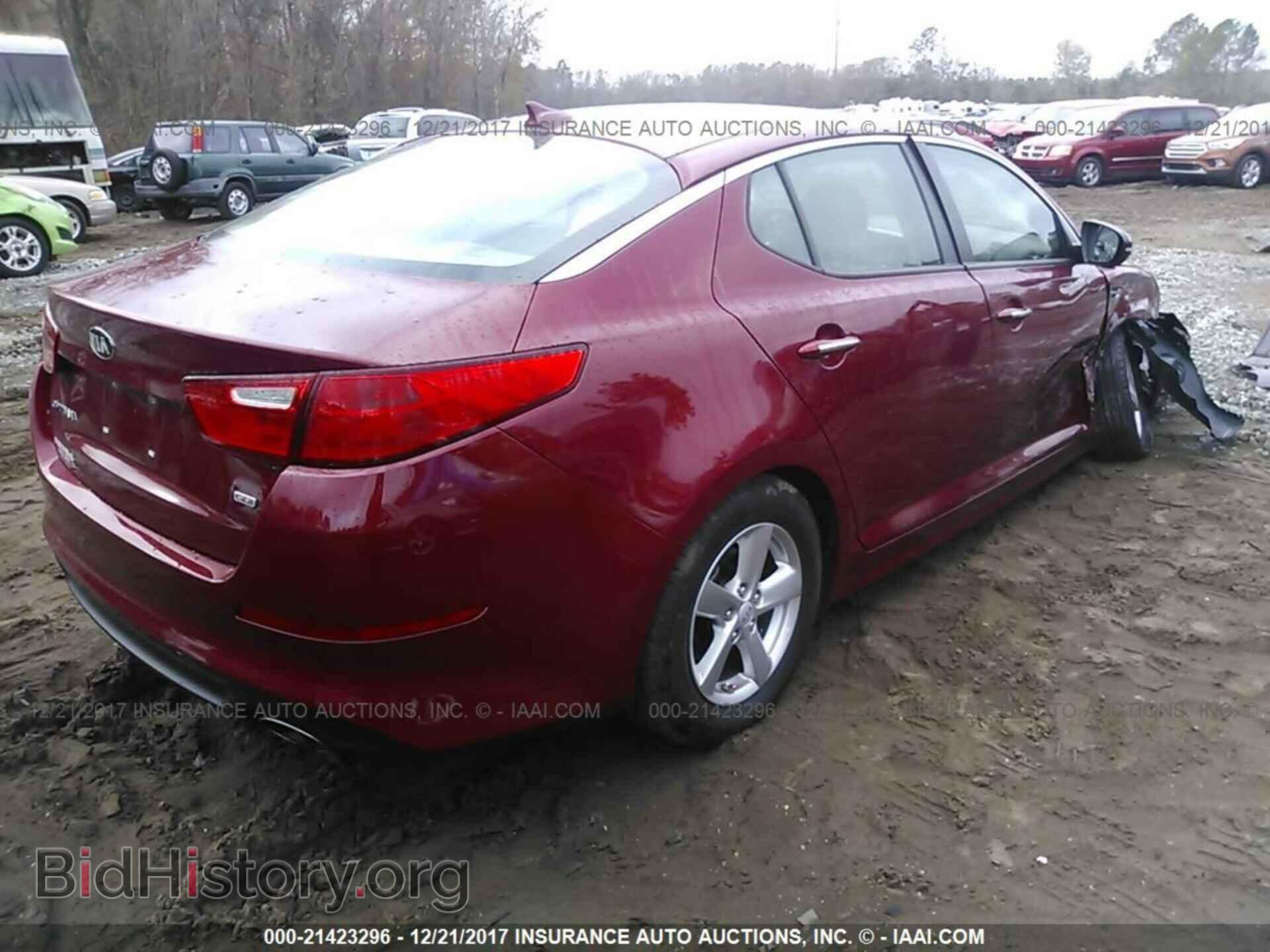 2015 Kia Optima - VIN: 5XXGM4A72FG484895 - Photo 4