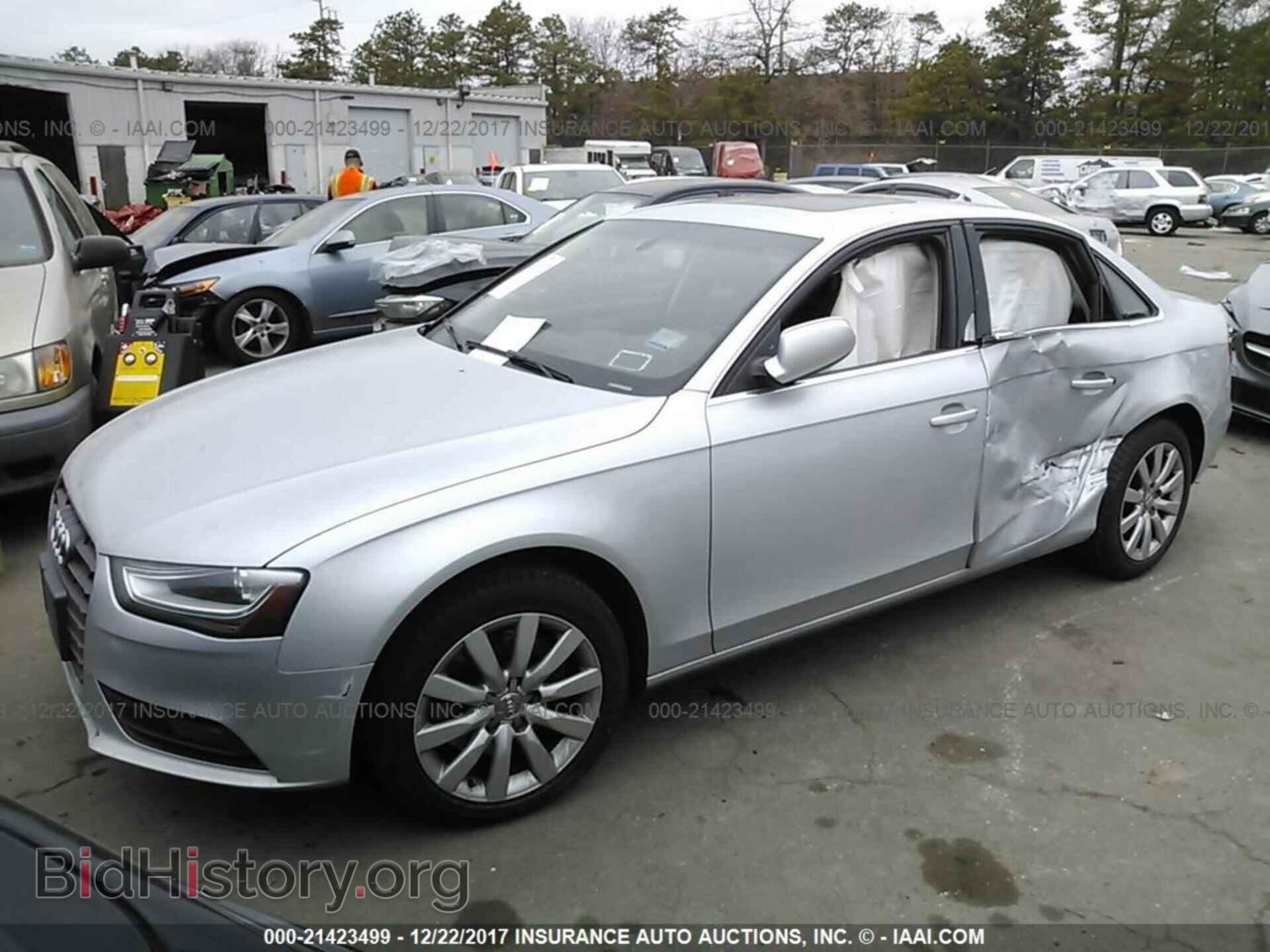 2013 Audi A4 - VIN: WAUDFAFL3DA159244 - Фото 2