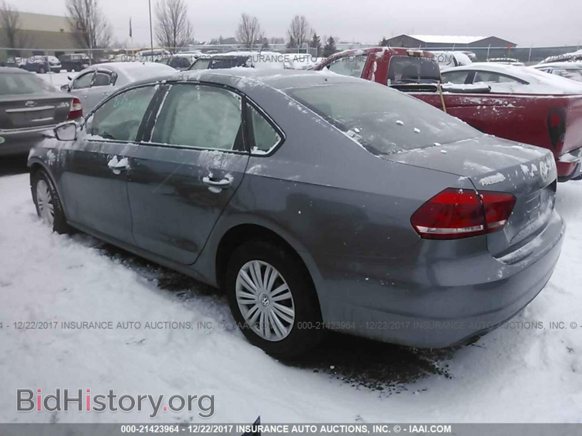 2015 Volkswagen Passat - VIN: 1VWAT7A3XFC095524 - Фото 3