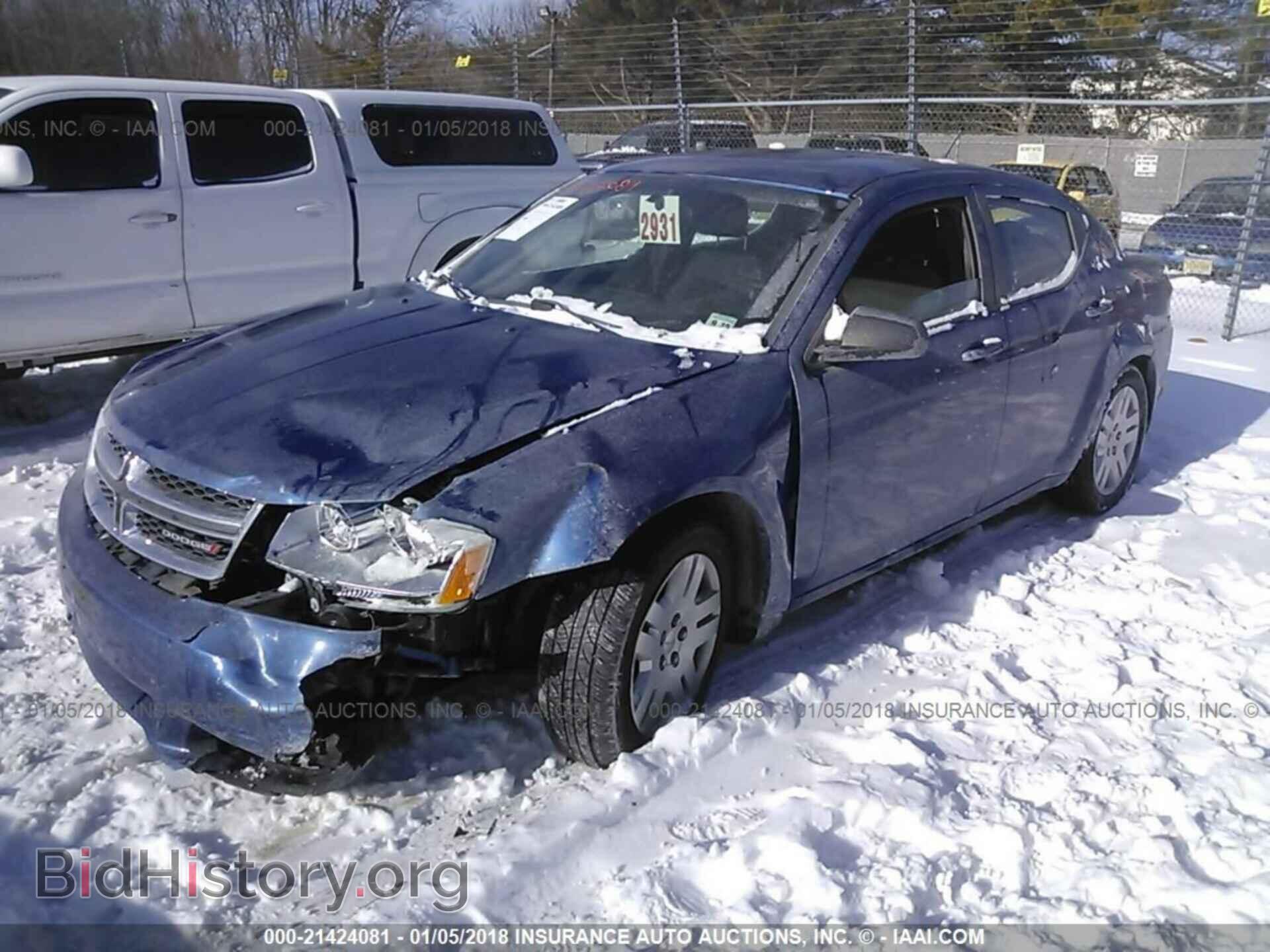2014 Dodge Avenger - VIN: 1C3CDZAB7EN184633 - Photo 2