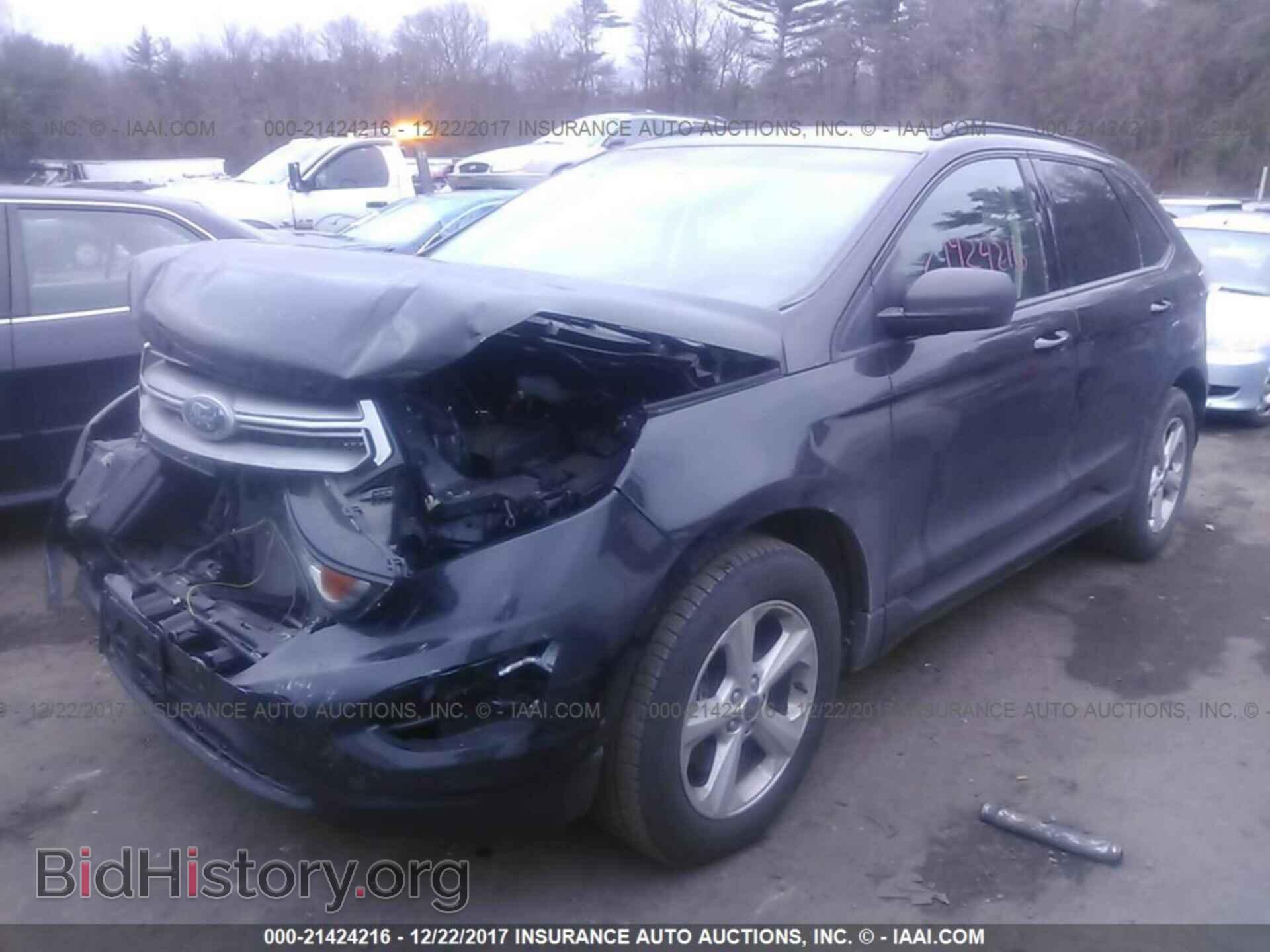2015 Ford Edge - VIN: 2FMTK4G91FBC27364 - Фото 2