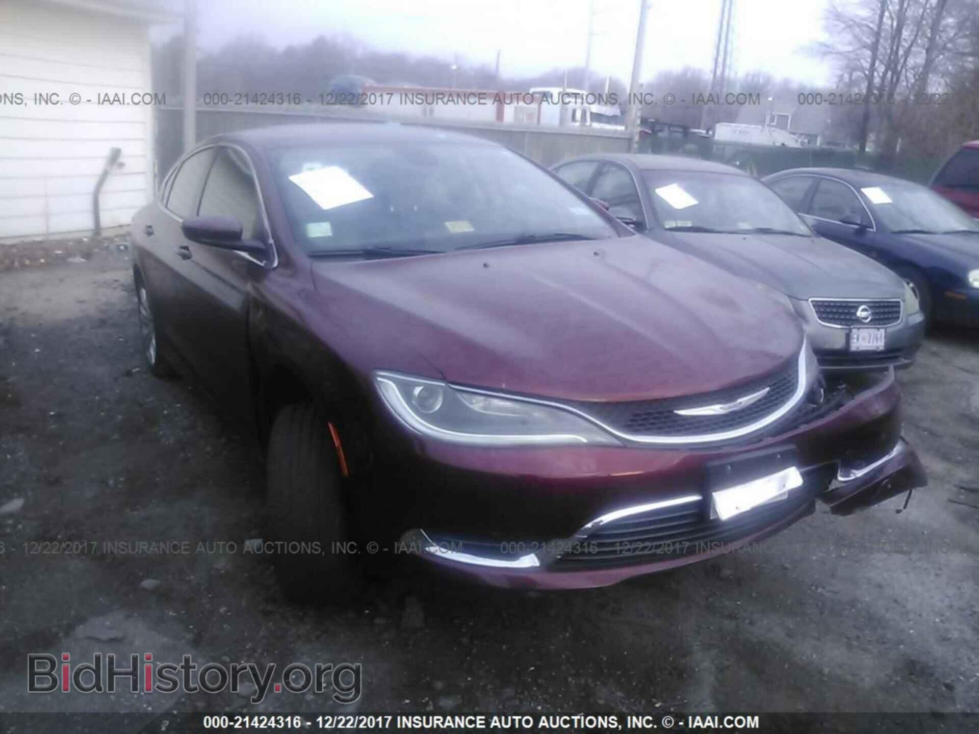 Photo 1C3CCCAB7FN564895 - Chrysler 200 2015