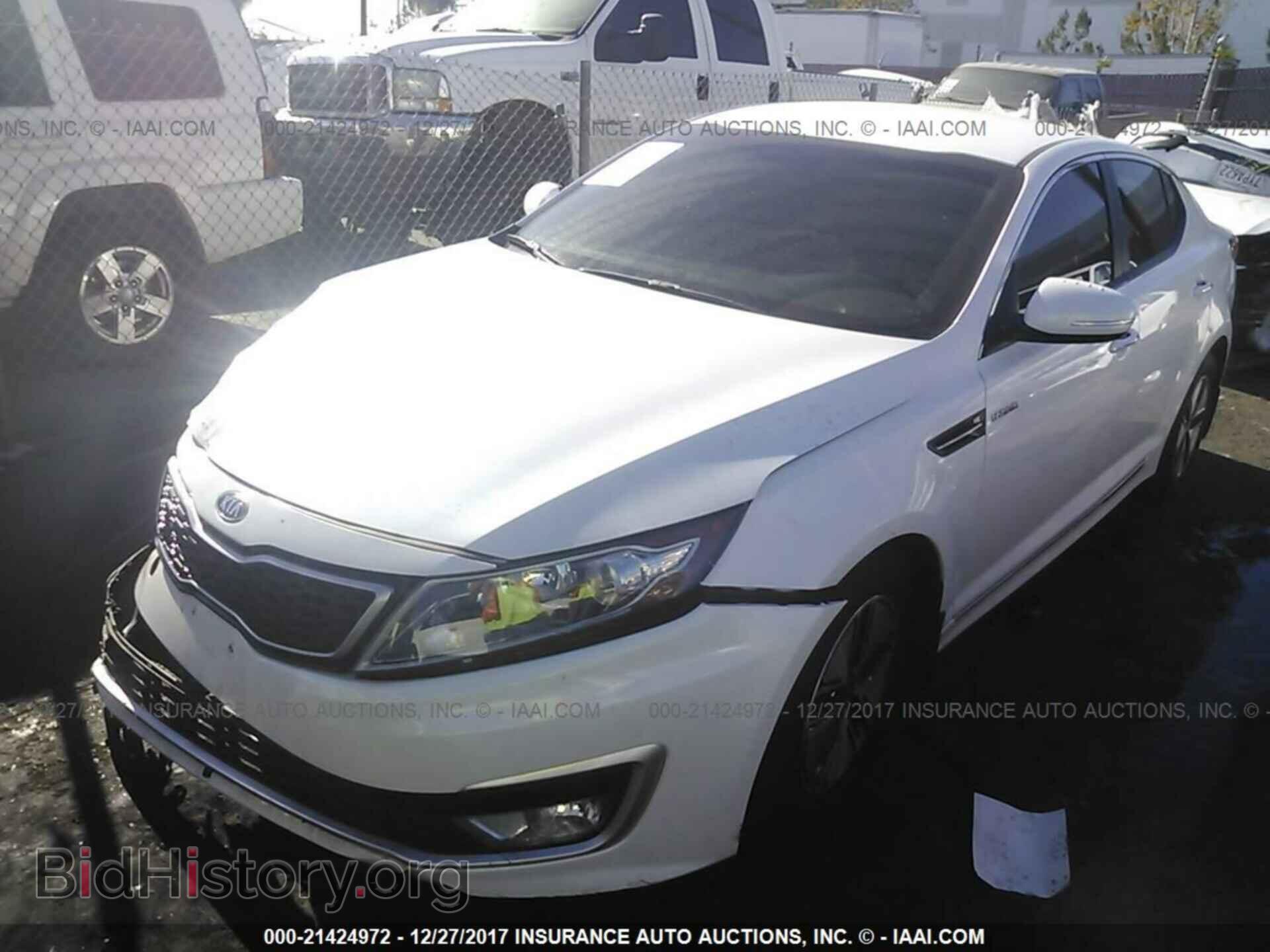 2013 Kia Optima - VIN: KNAGM4AD4D5052247 - Фото 2