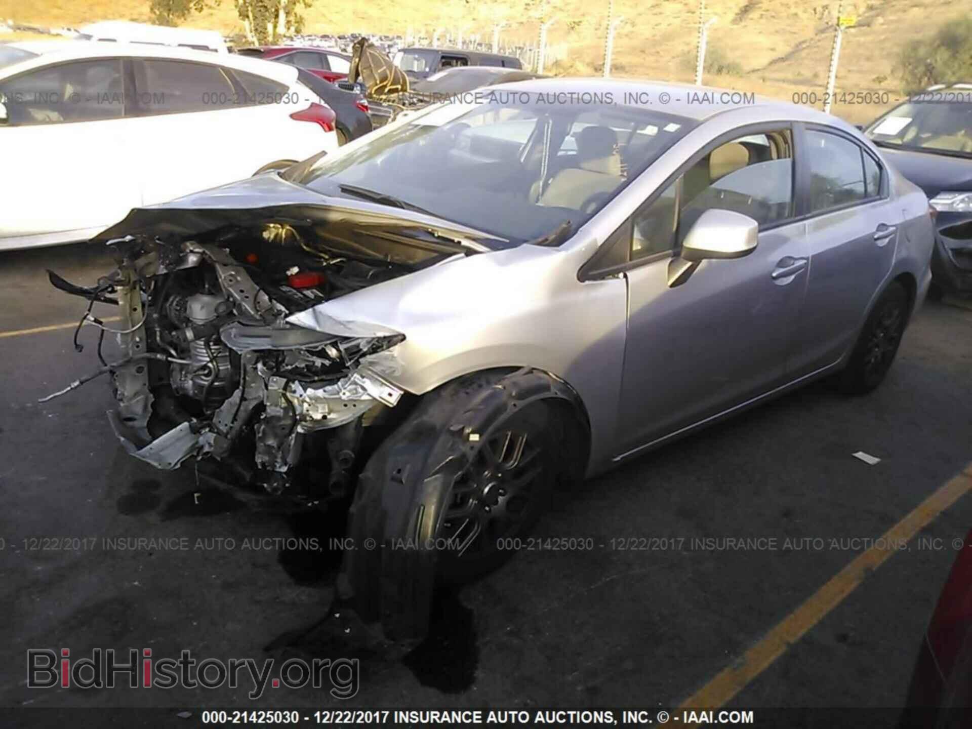2013 Honda Civic - VIN: 19XFB2F5XDE292031 - Фото 2