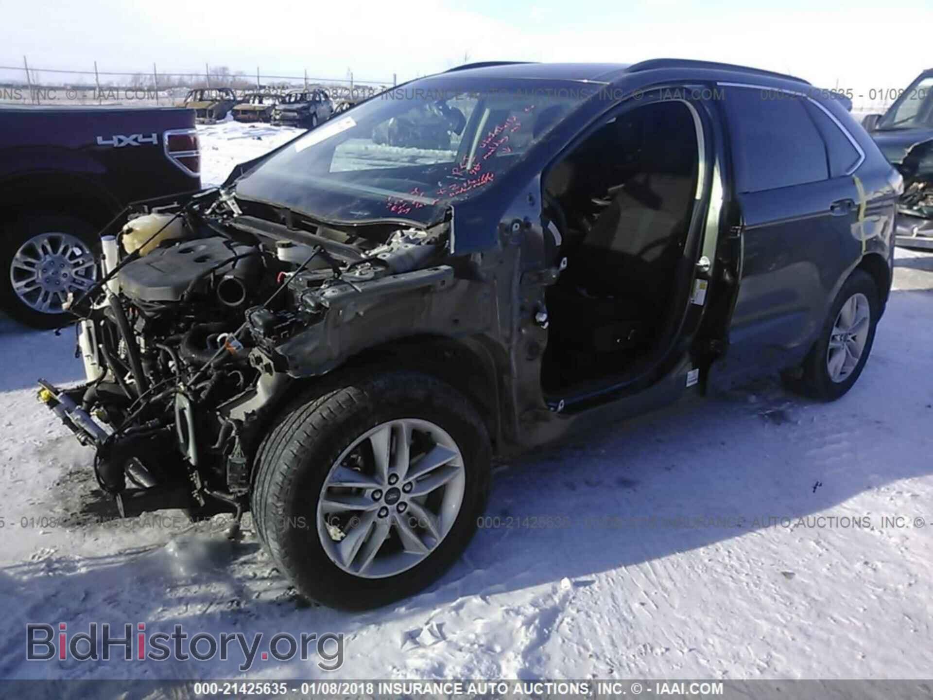 2015 Ford Edge - VIN: 2FMTK4J92FBC39872 - Фото 2