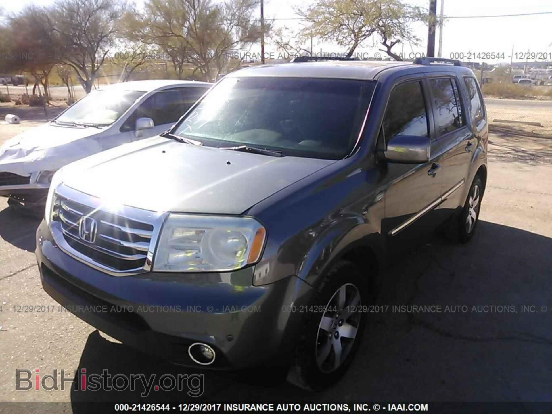 2012 Honda Pilot - VIN: 5FNYF3H92CB023419 - Фото 2