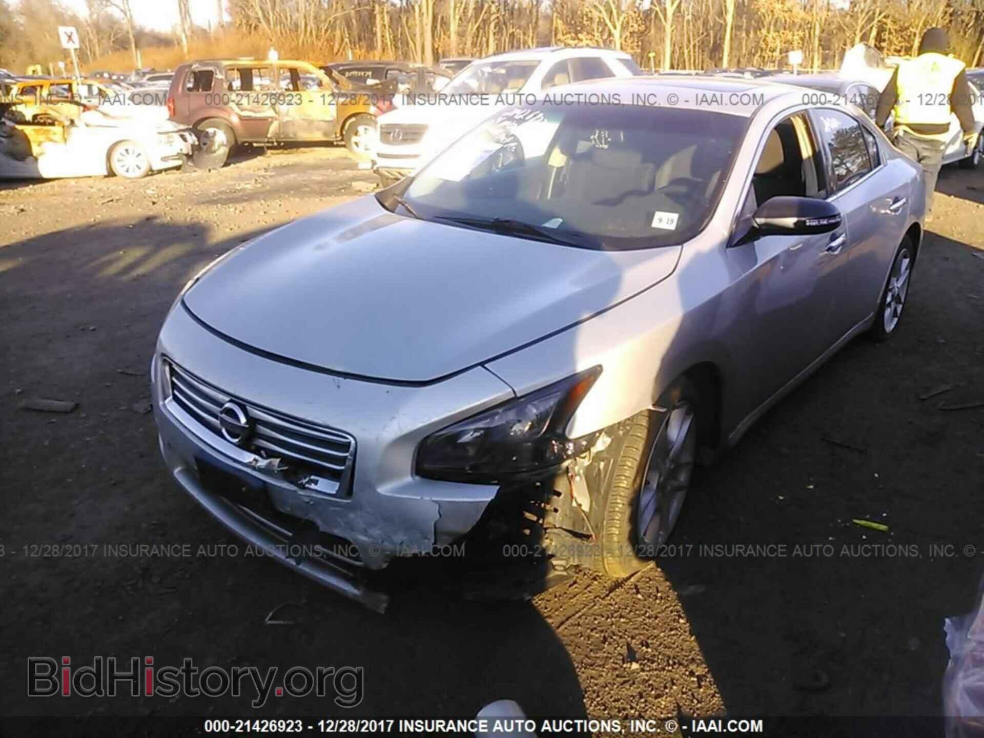 2014 NISSAN MAXIMA - VIN: 1N4AA5AP6EC490160 - Фото 2