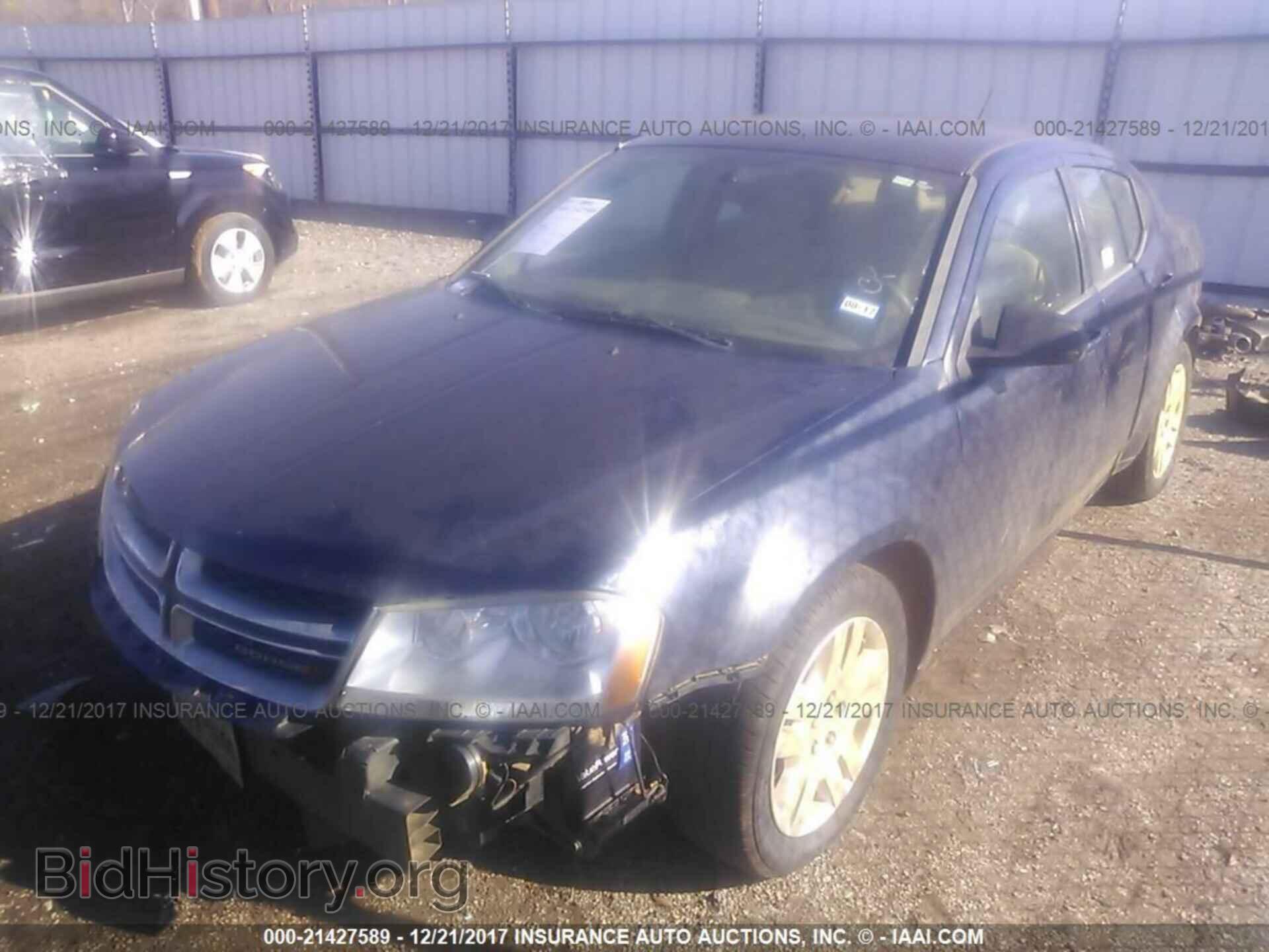 2013 Dodge Avenger - VIN: 1C3CDZAB5DN572412 - Фото 2
