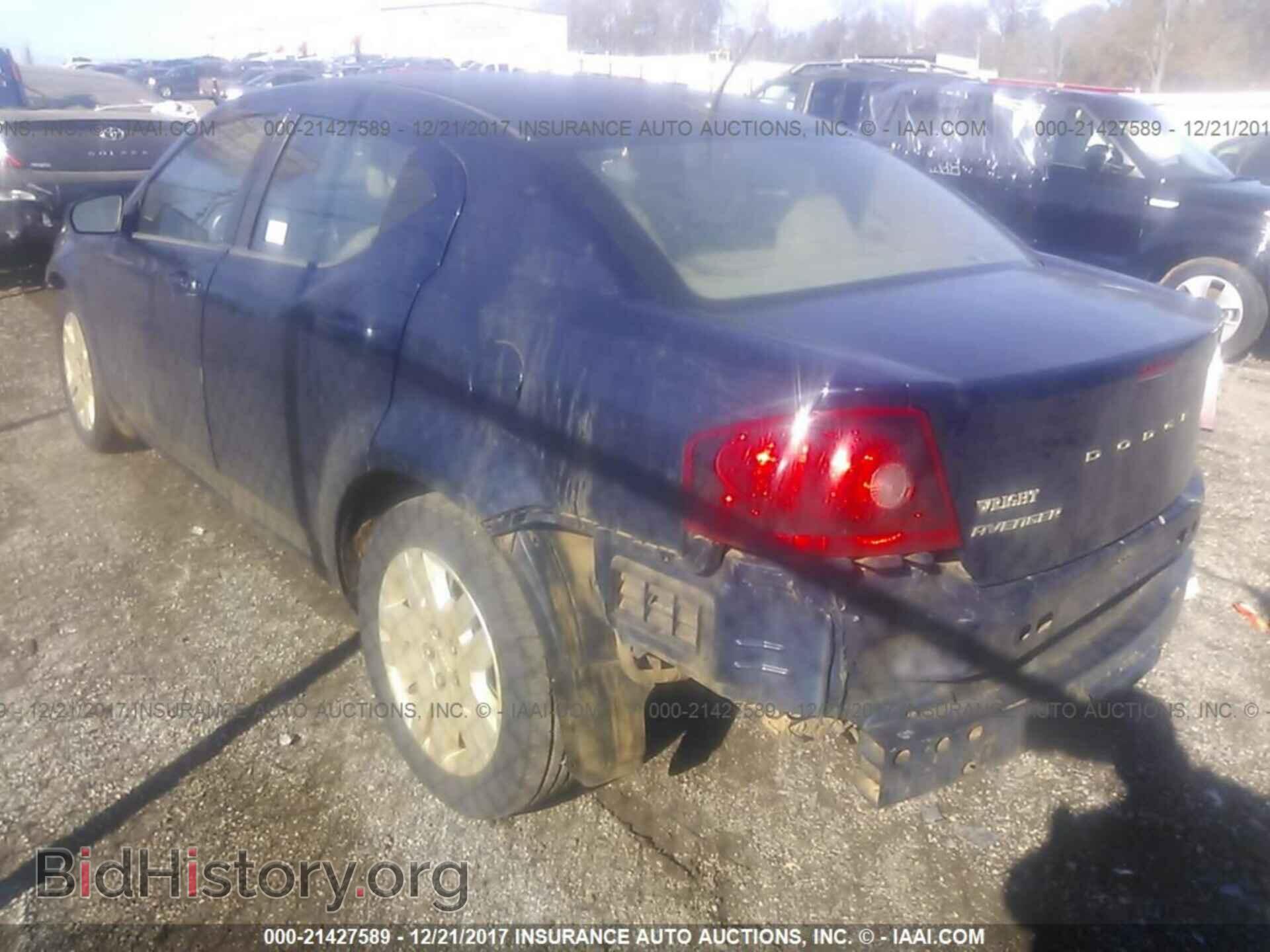 2013 Dodge Avenger - VIN: 1C3CDZAB5DN572412 - Фото 3