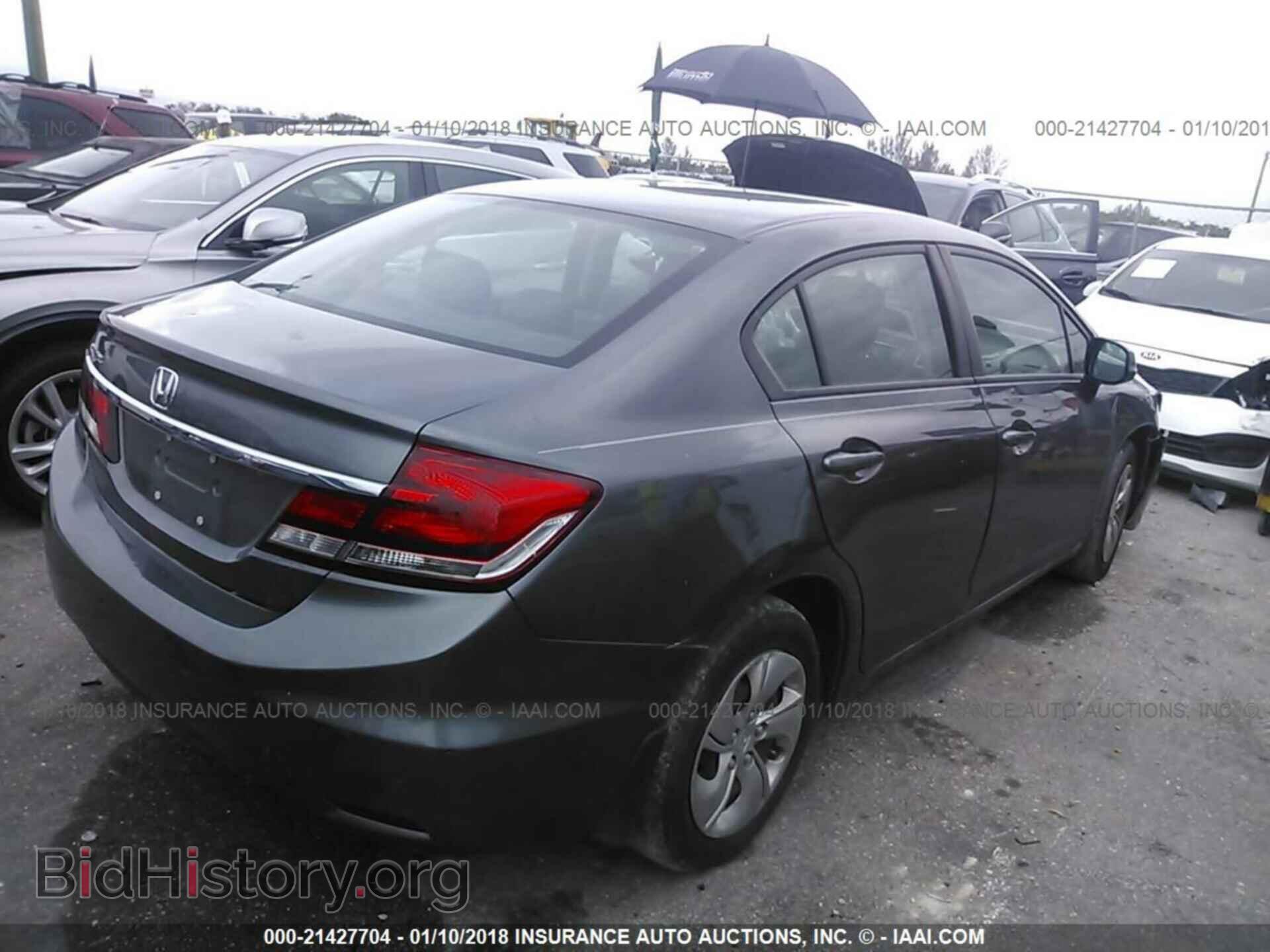 2013 Honda Civic - VIN: 19XFB2F50DE079170 - Фото 4