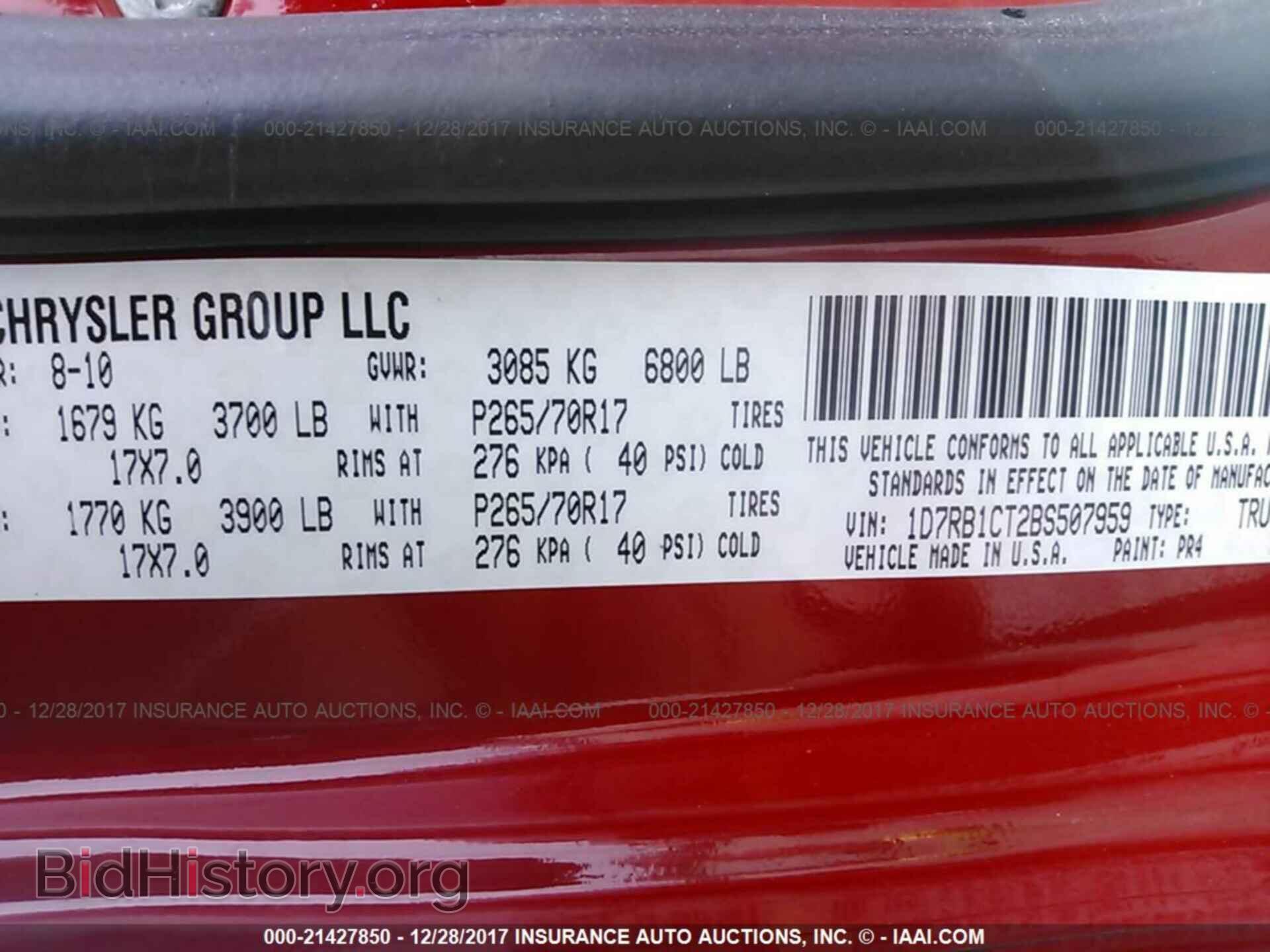 2011 Dodge Ram 1500 - VIN: 1D7RB1CT2BS507959 - Photo 9