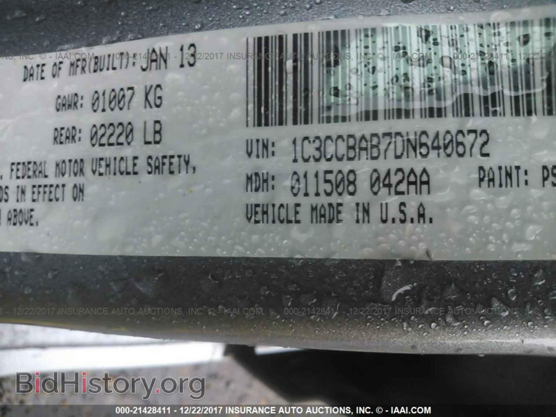2013 Chrysler 200 - VIN: 1C3CCBAB7DN640672 - Photo 9