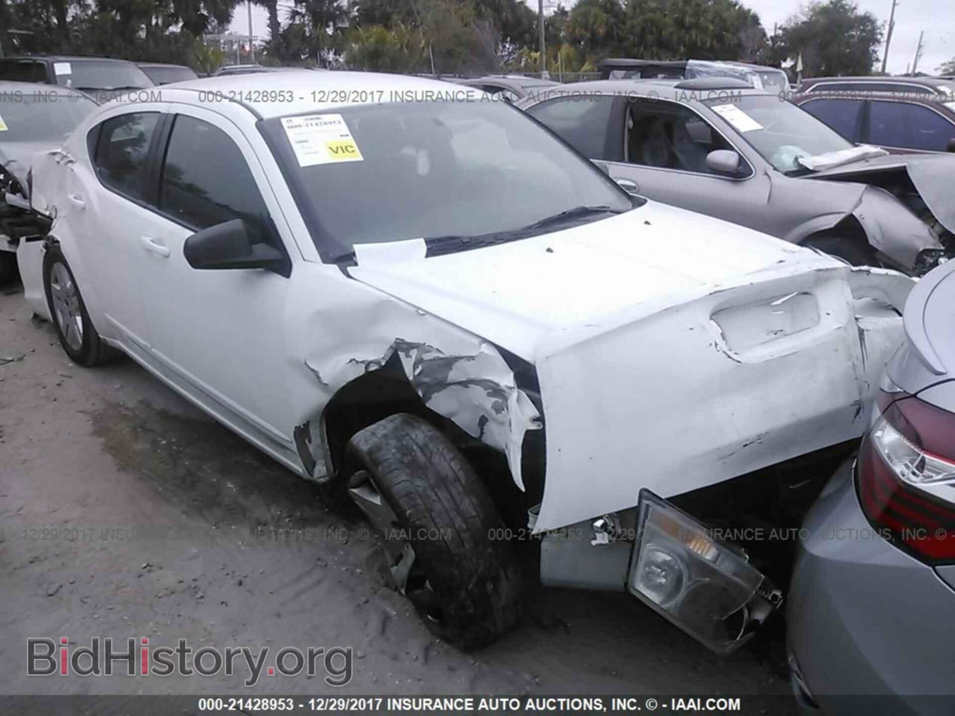Photo 1C3CDZAB3CN323962 - Dodge Avenger 2012