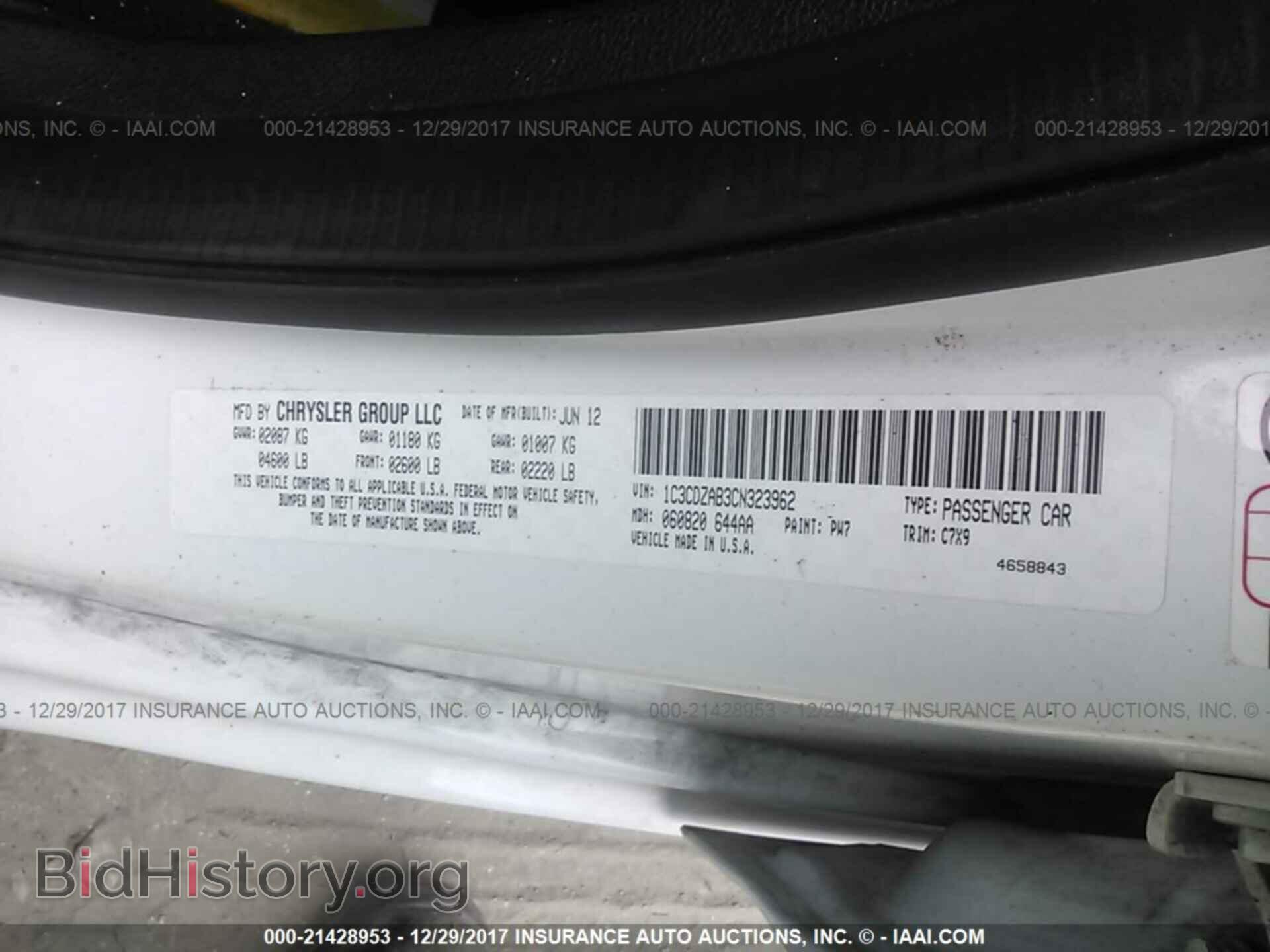 2012 Dodge Avenger - VIN: 1C3CDZAB3CN323962 - Photo 9