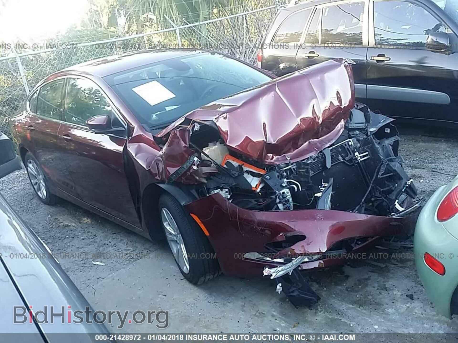 Фотография 1C3CCCAB2HN507801 - Chrysler 200 2017