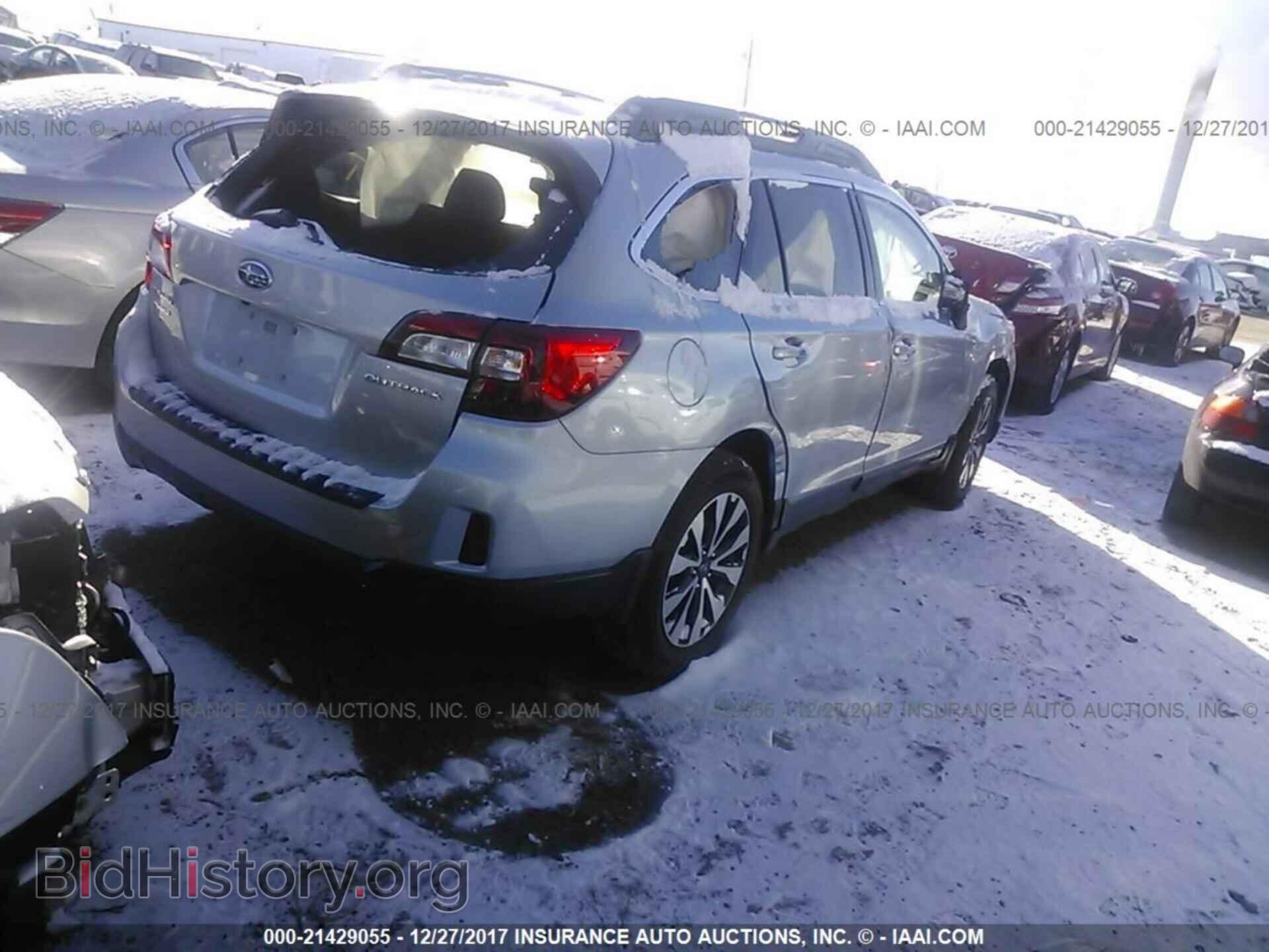 2015 Subaru Outback - VIN: 4S4BSBLC0F3316215 - Фото 4