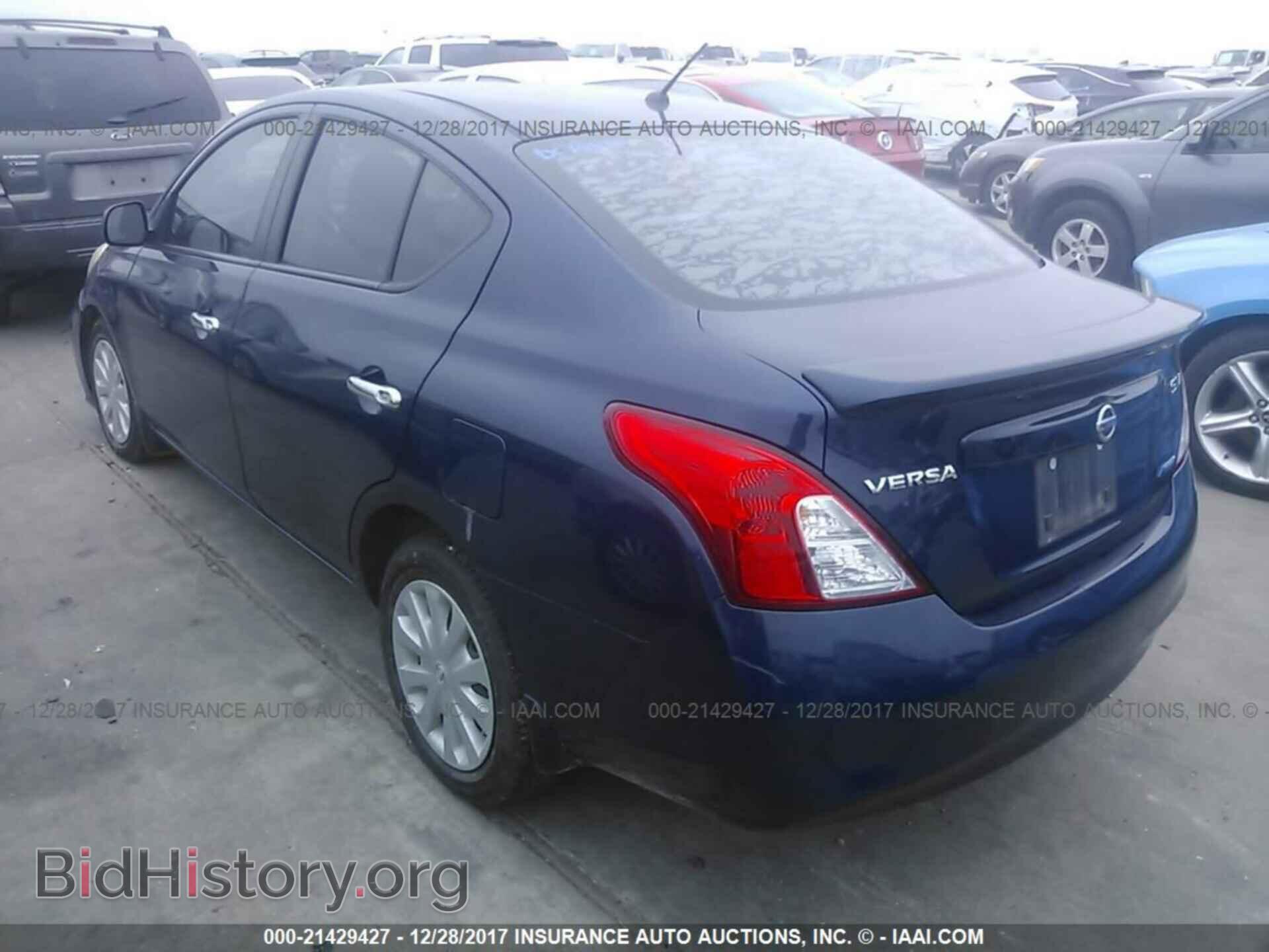 2012 Nissan Versa - VIN: 3N1CN7AP9CL939645 - Фото 3