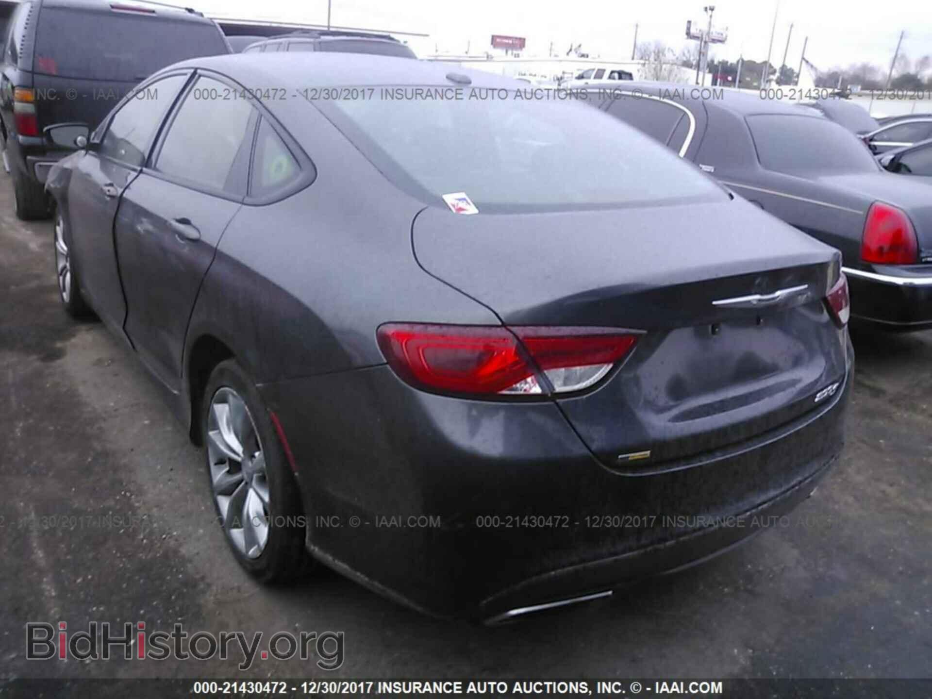 2015 Chrysler 200 - VIN: 1C3CCCBB8FN649761 - Photo 3