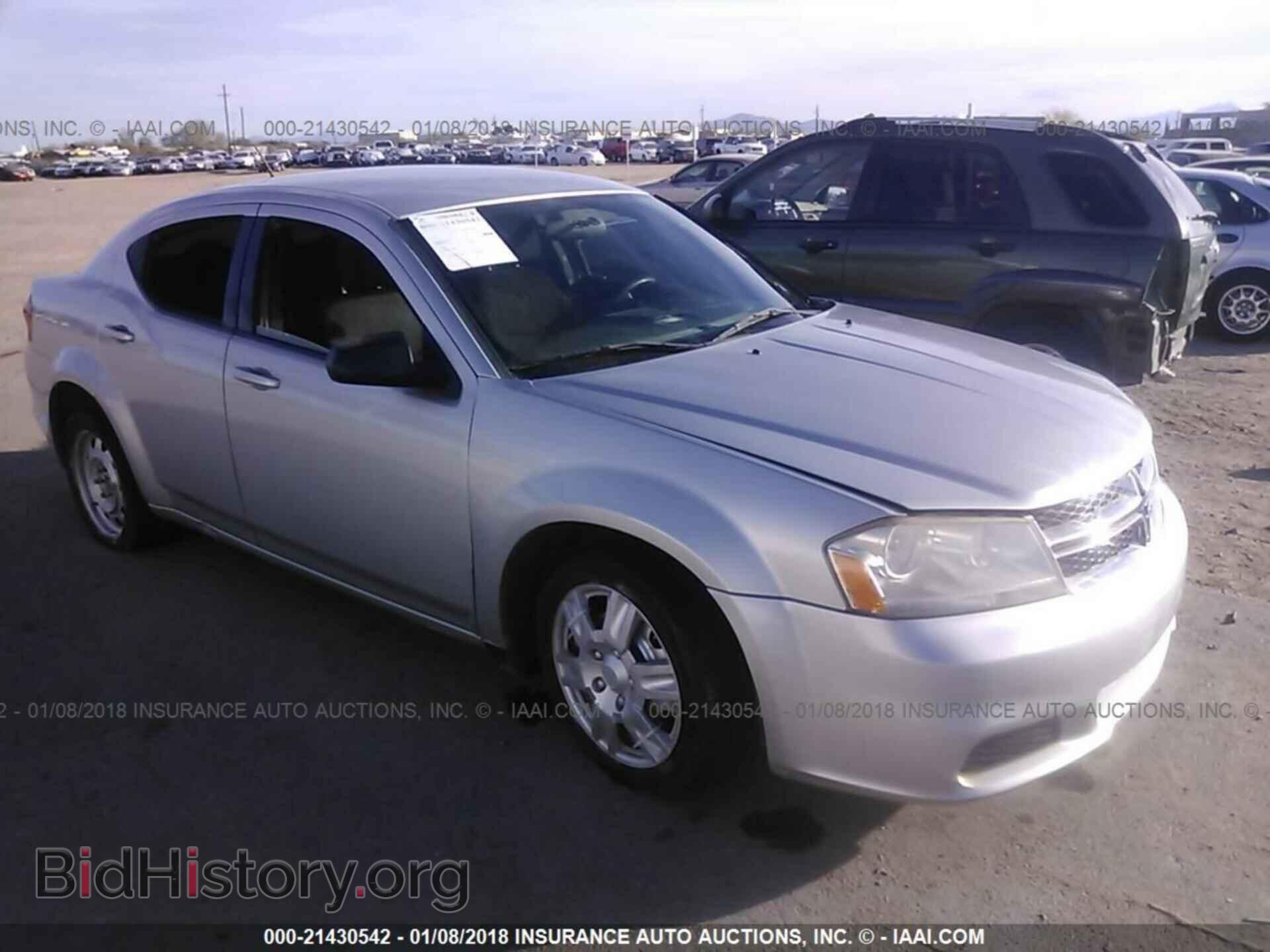 Фотография 1C3CDZABXCN128389 - Dodge Avenger 2012