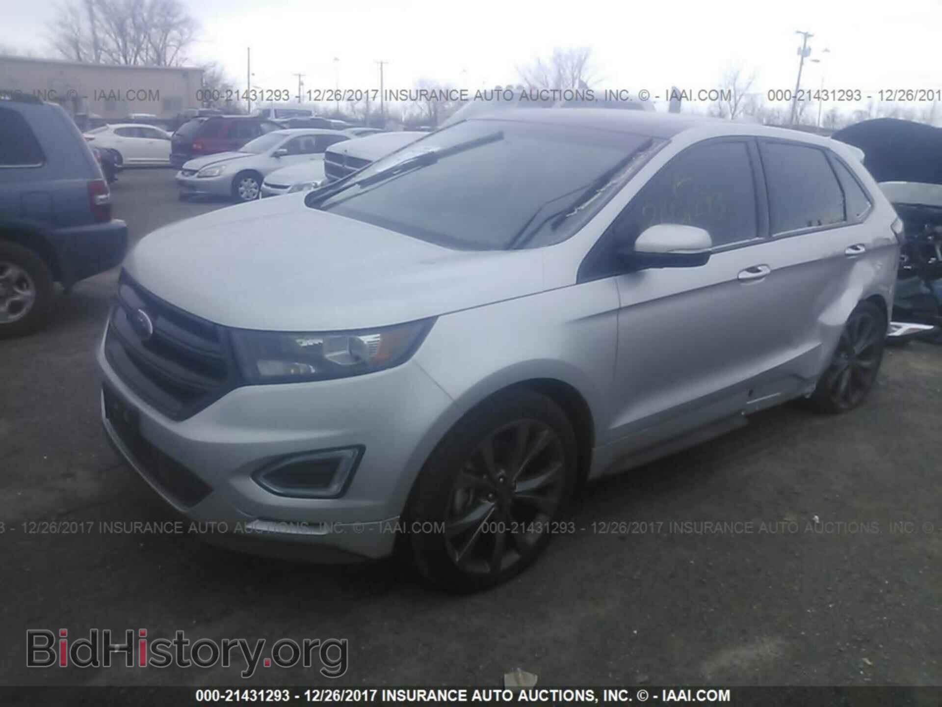 2017 Ford Edge - VIN: 2FMPK4AP1HBB41869 - Фото 2