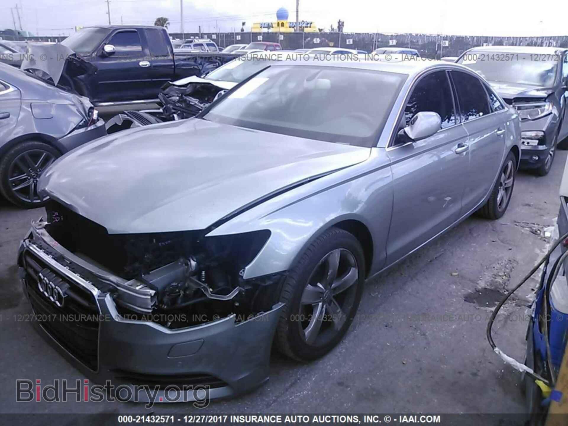 2012 Audi A6 - VIN: WAUDFAFC6CN168351 - Фото 2
