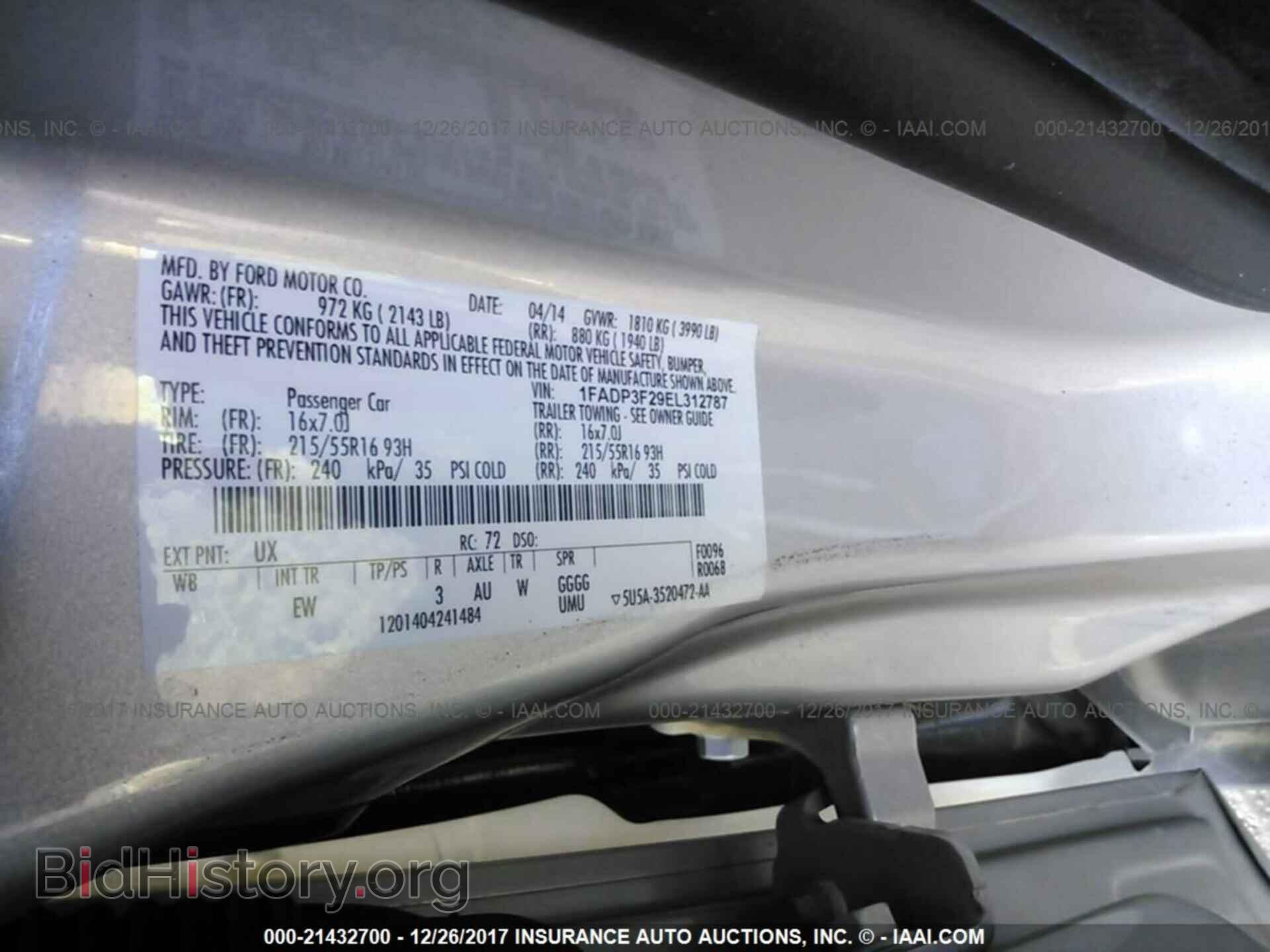 2014 Ford Focus - VIN: 1FADP3F29EL312787 - Photo 9