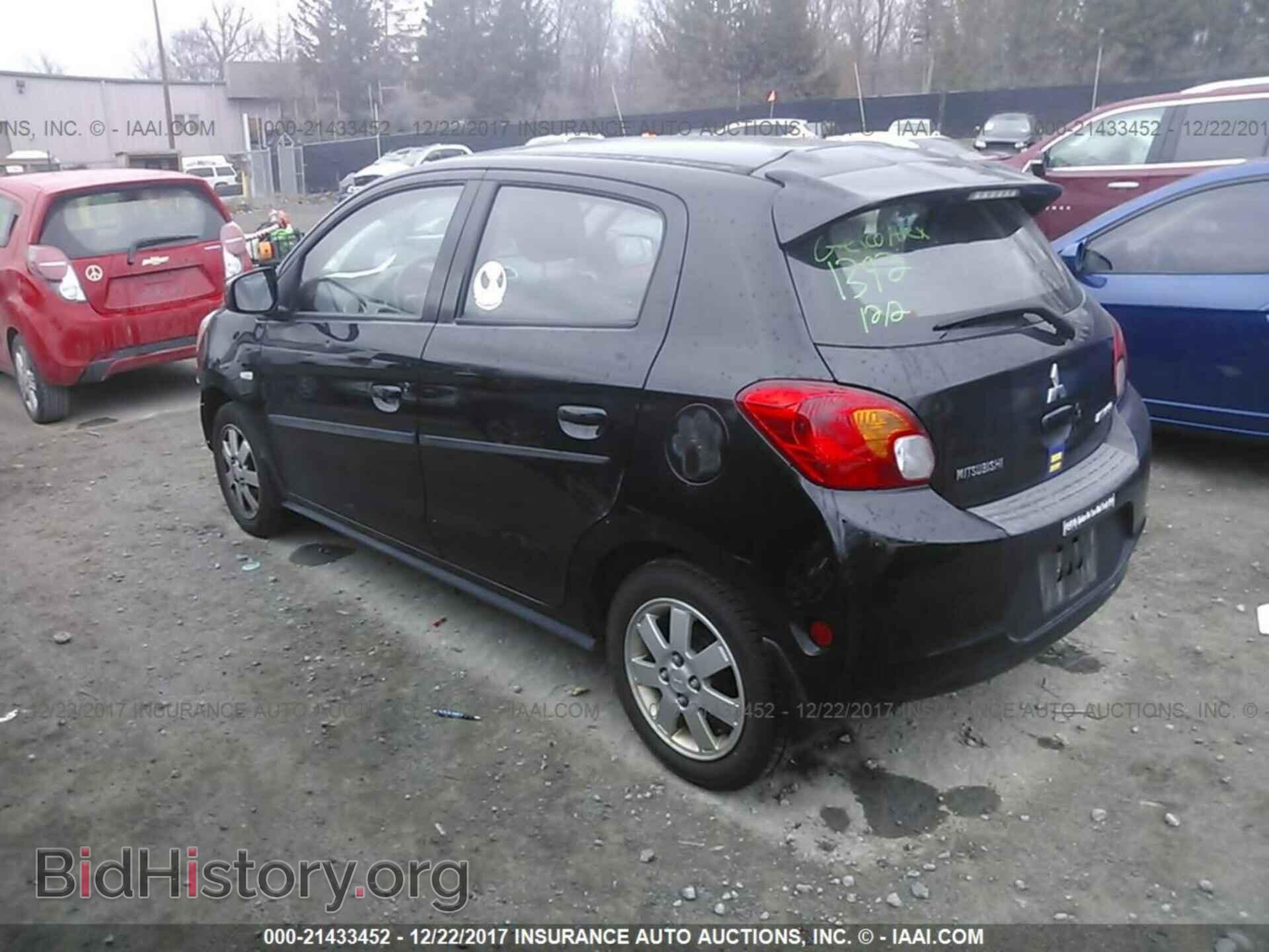 2014 Mitsubishi Mirage - VIN: ML32A4HJ3EH005554 - Фото 3