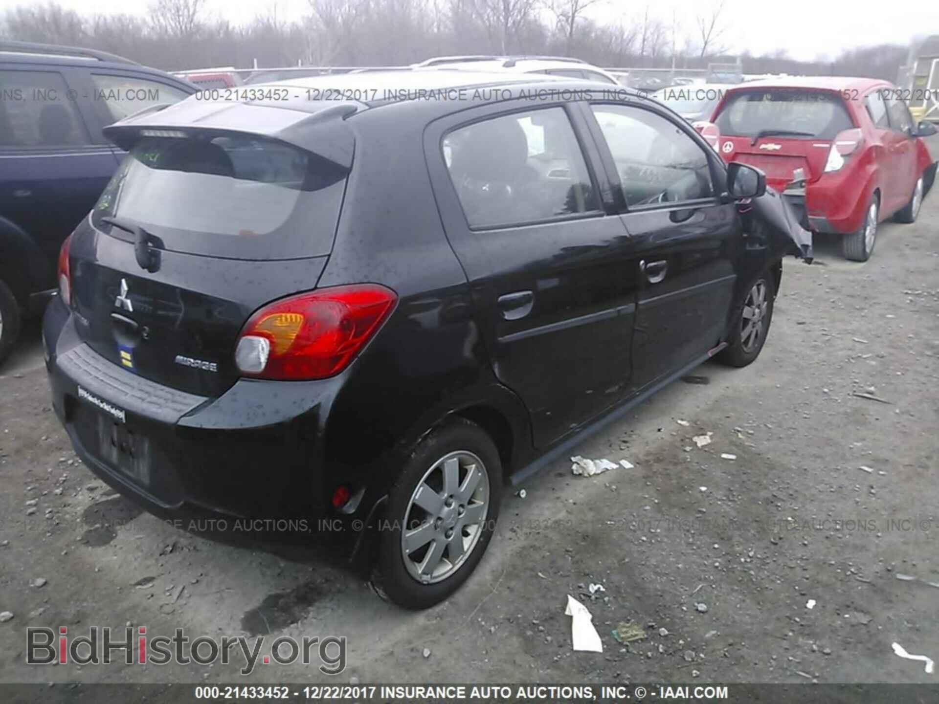 2014 Mitsubishi Mirage - VIN: ML32A4HJ3EH005554 - Фото 4