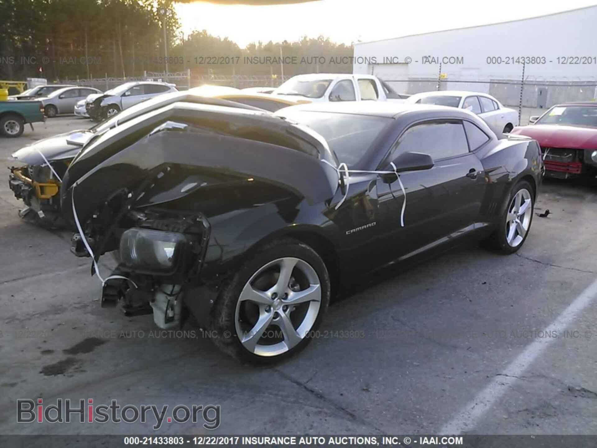 2013 Chevrolet Camaro - VIN: 2G1FA1E30D9163347 - Фото 2