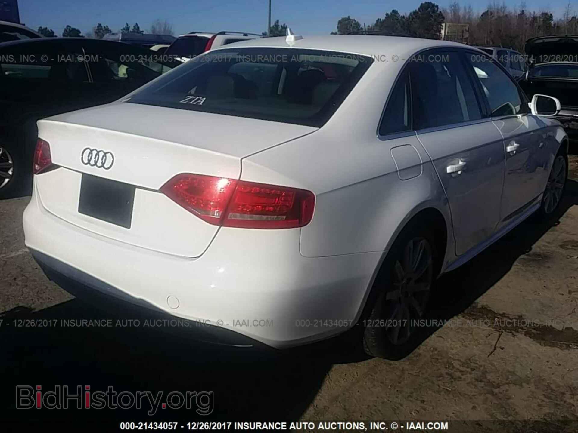 2012 Audi A4 - VIN: WAUFFAFL8CN010697 - Photo 4