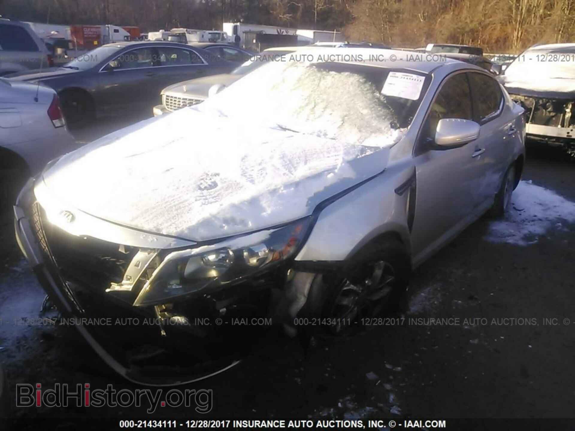 2013 Kia Optima - VIN: KNAGM4A76D5442468 - Фото 2