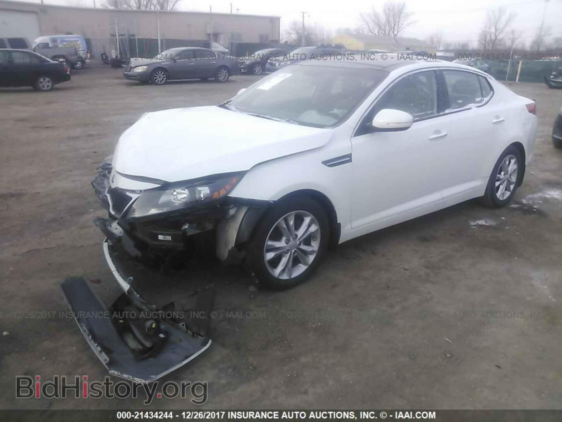 2013 Kia Optima - VIN: 5XXGN4A75DG247991 - Фото 2