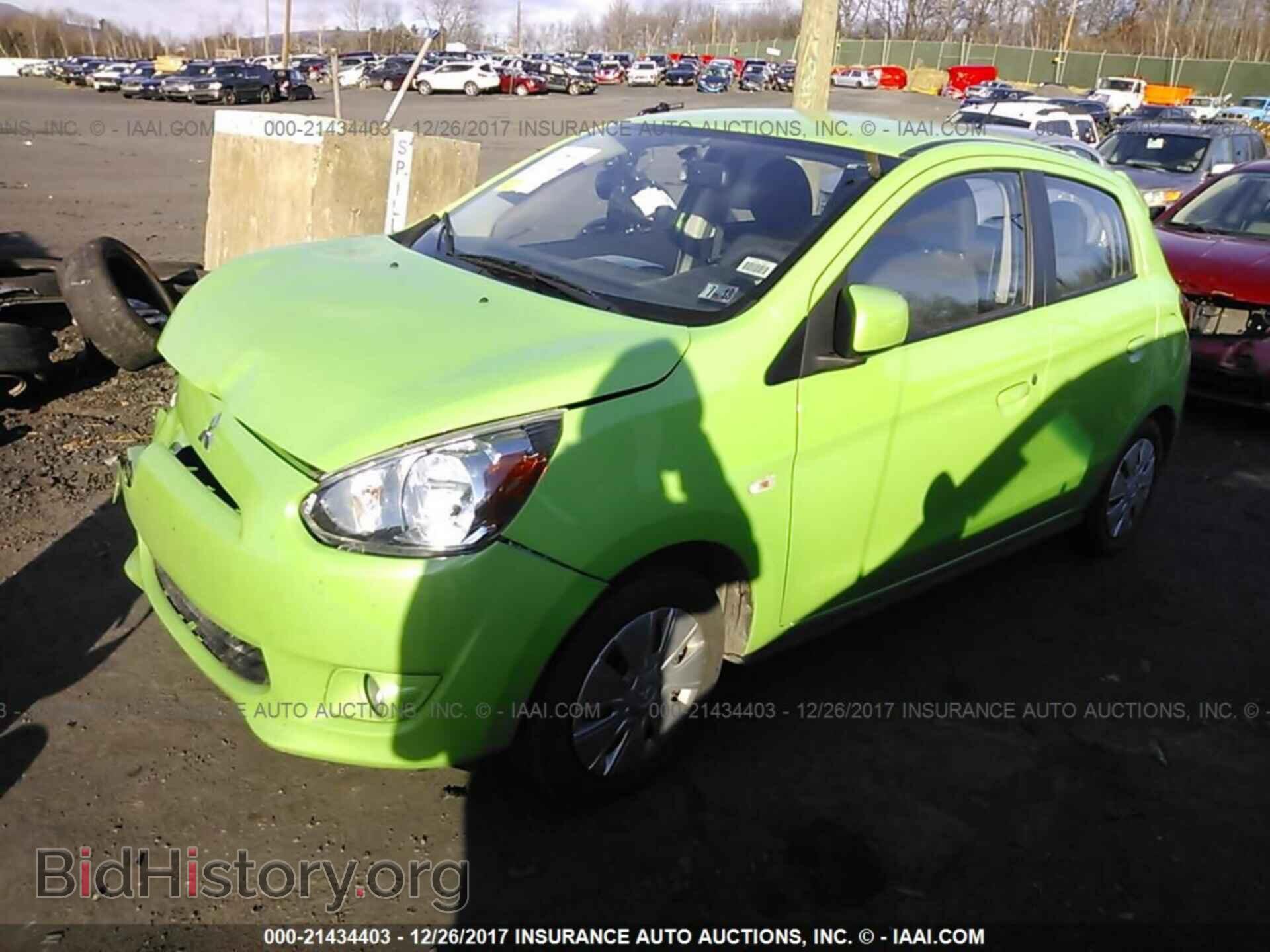 2015 Mitsubishi Mirage - VIN: ML32A3HJ0FH009461 - Фото 2