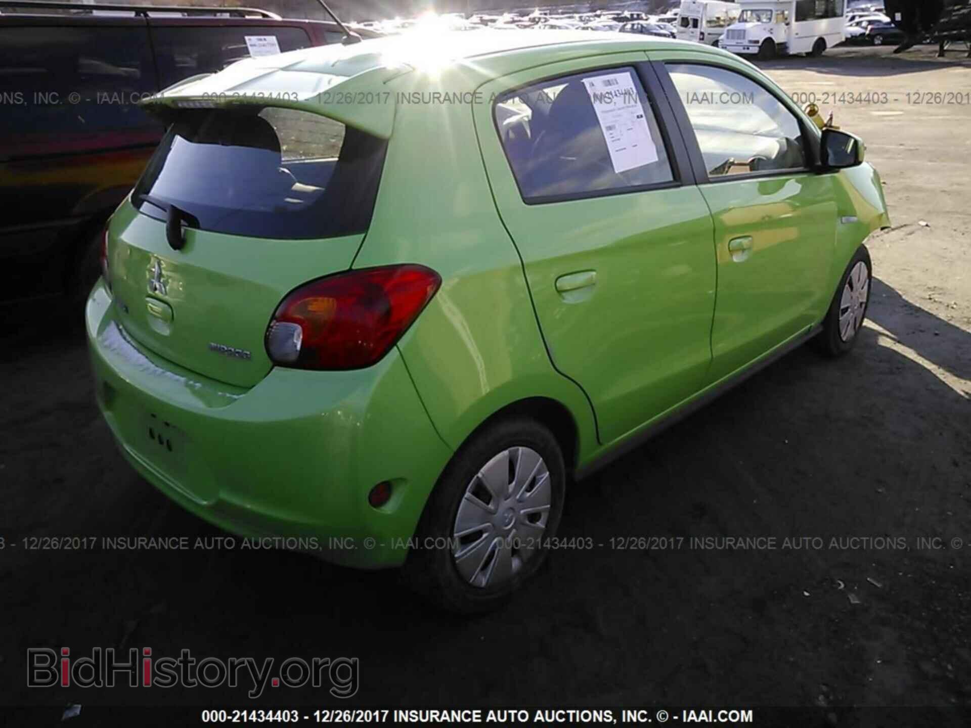 2015 Mitsubishi Mirage - VIN: ML32A3HJ0FH009461 - Фото 4