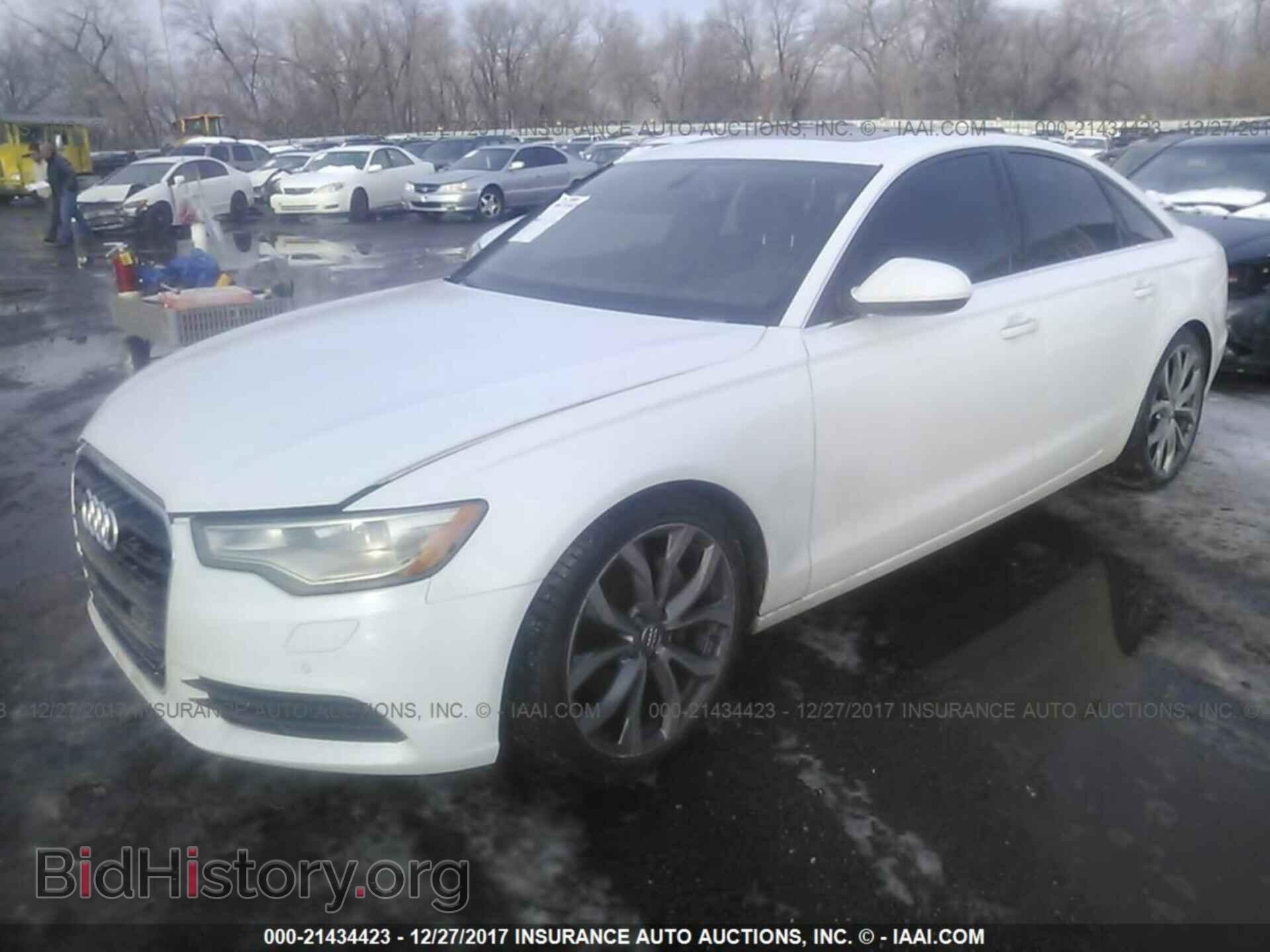 2014 Audi A6 - VIN: WAUDFAFC9EN054105 - Photo 2