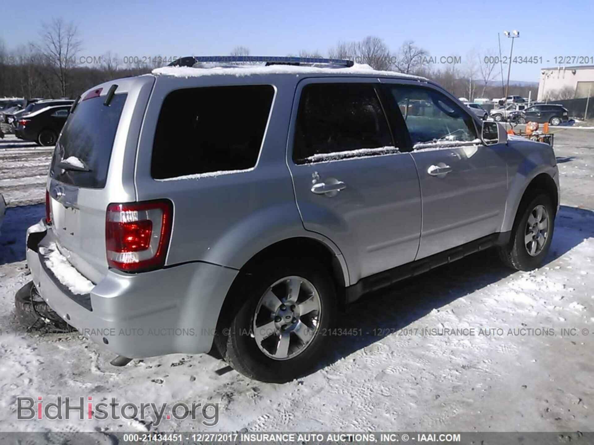 2011 FORD ESCAPE - VIN: 1FMCU9E71BKB69488 - Фото 4