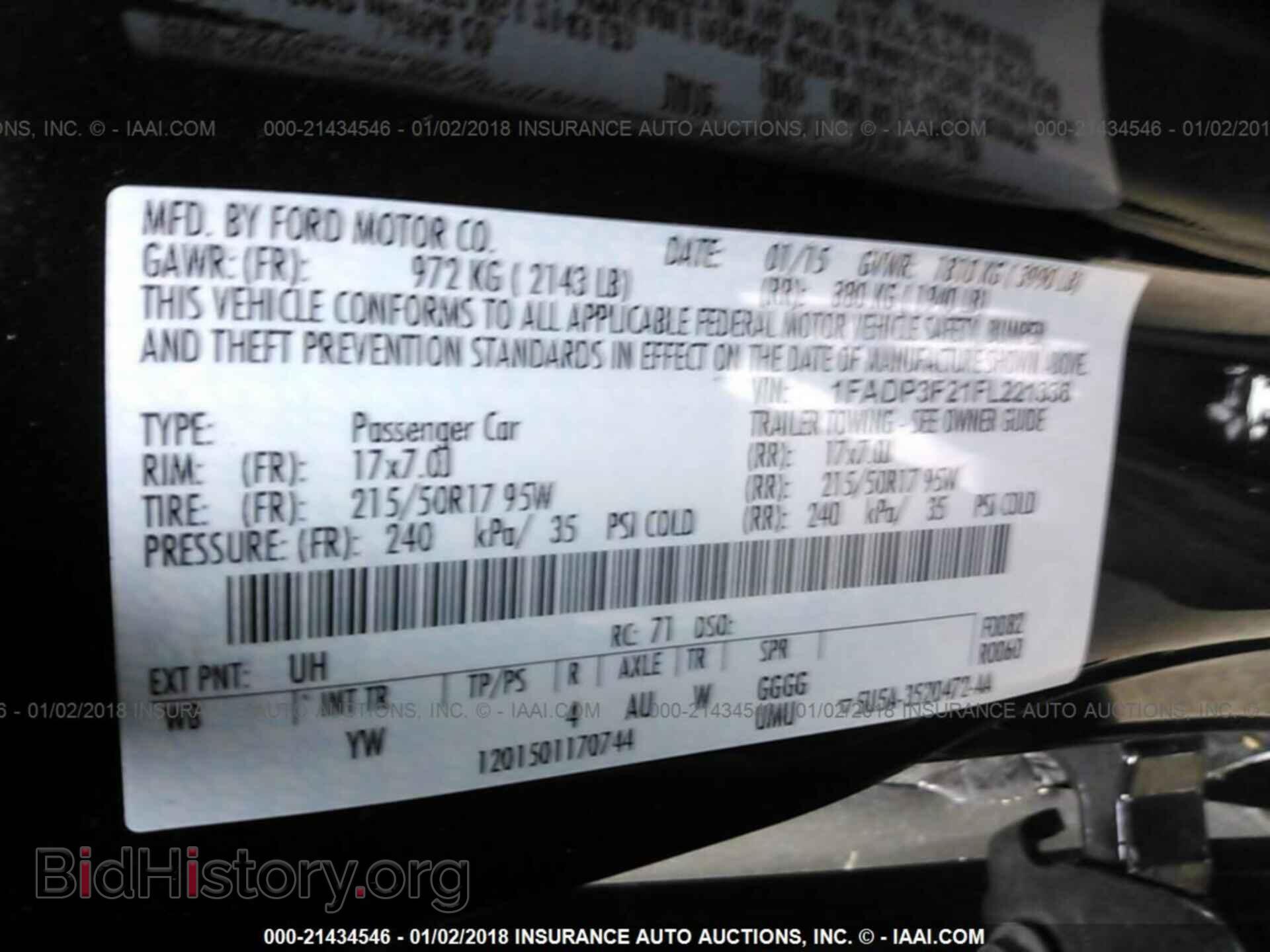 2015 Ford Focus - VIN: 1FADP3F21FL221336 - Photo 9