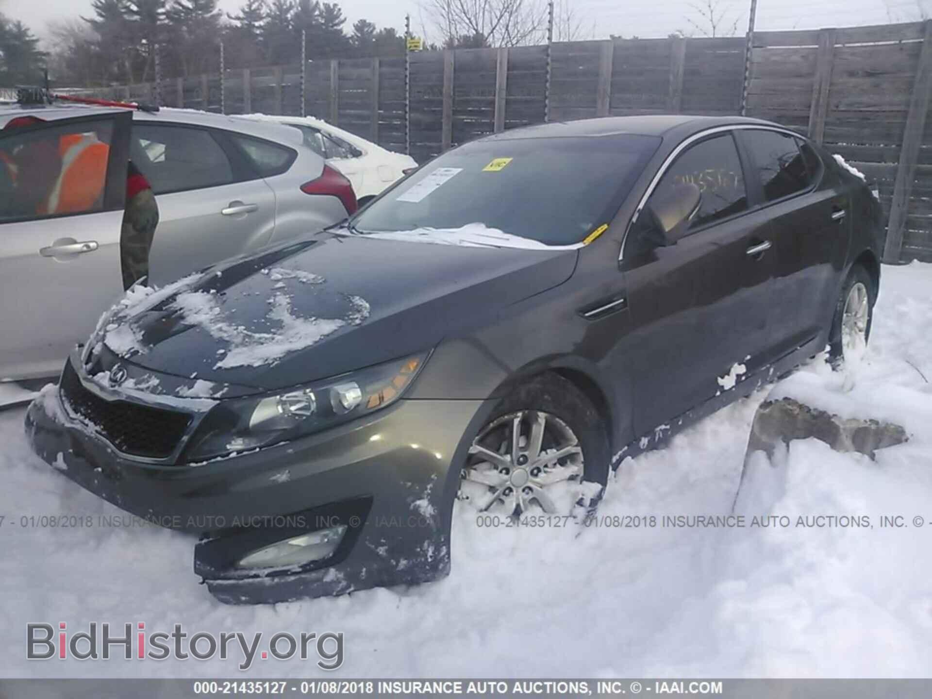 2013 Kia Optima - VIN: 5XXGM4A76DG259019 - Фото 2