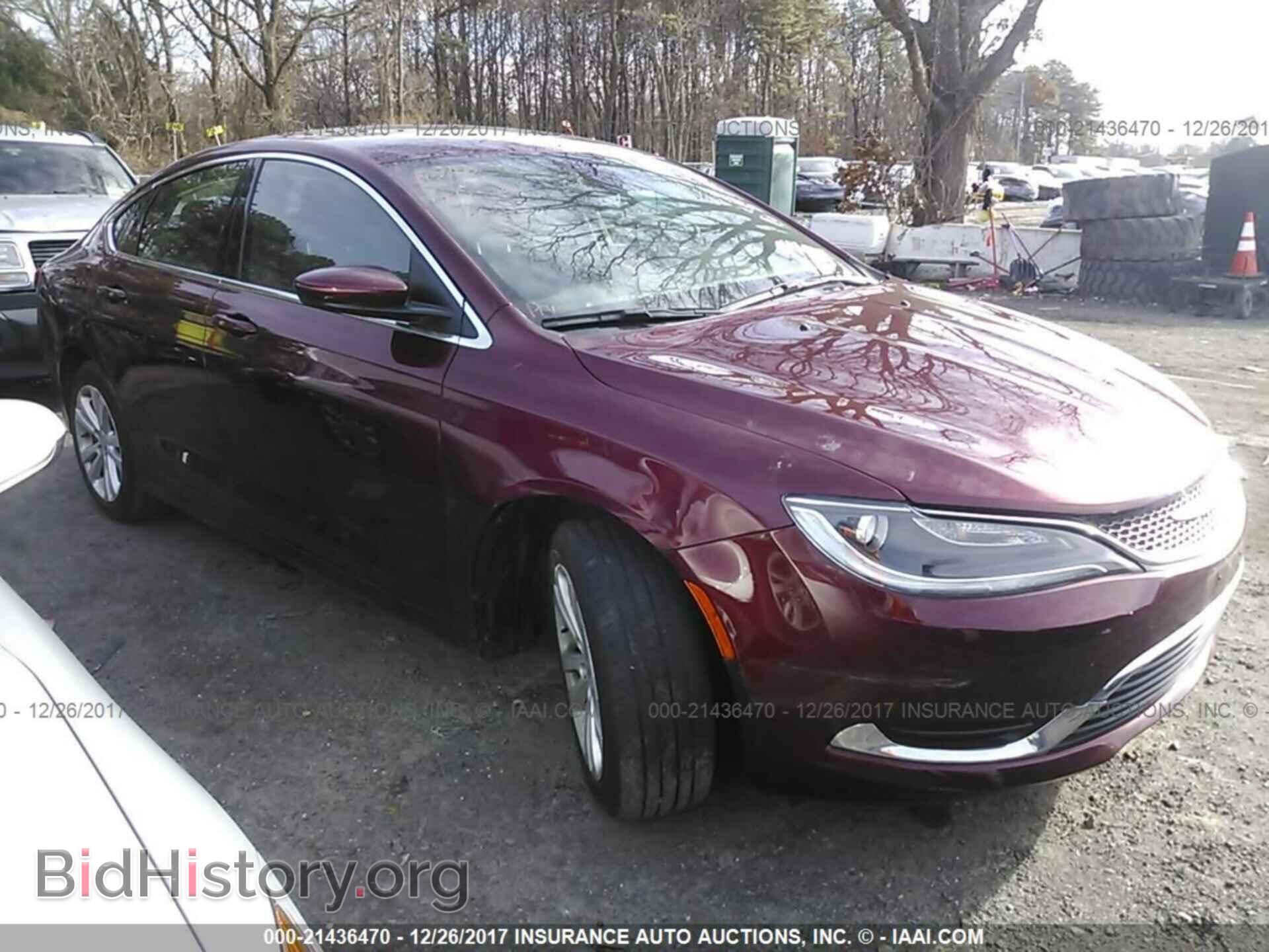 Photo 1C3CCCAB2FN756693 - Chrysler 200 2015