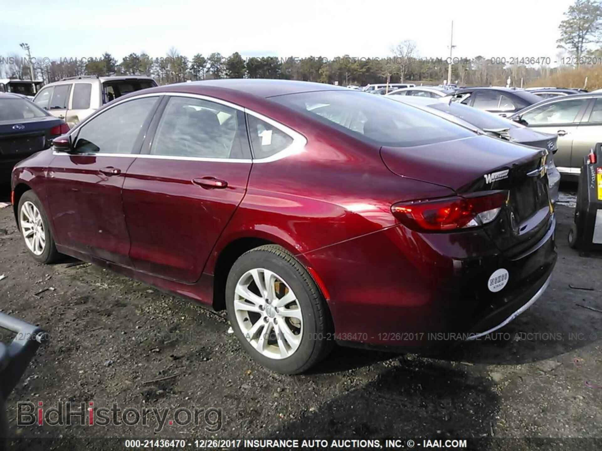 2015 Chrysler 200 - VIN: 1C3CCCAB2FN756693 - Photo 3