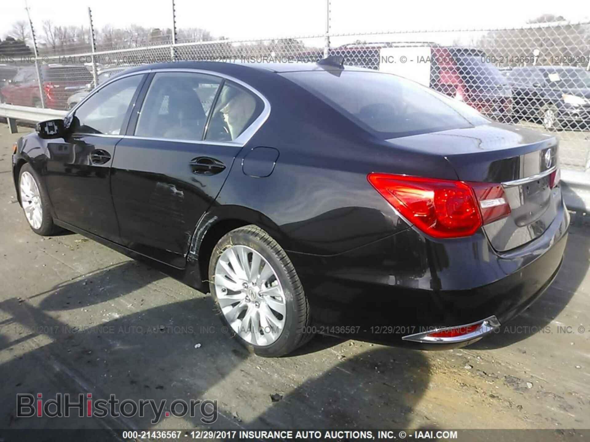 2015 Acura Rlx - VIN: JH4KC1F52FC000189 - Фото 3