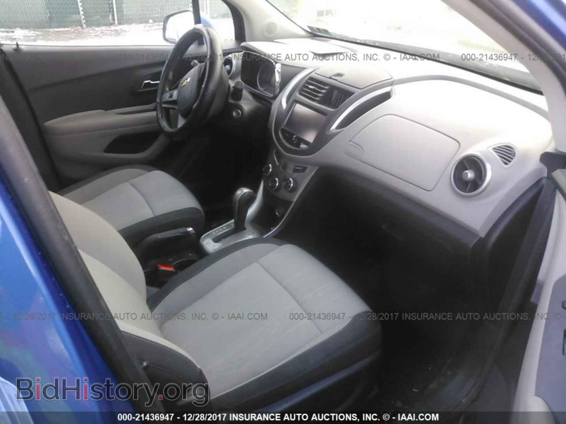 2016 Chevrolet Trax - VIN: KL7CJLSB4GB760681 - Фото 5