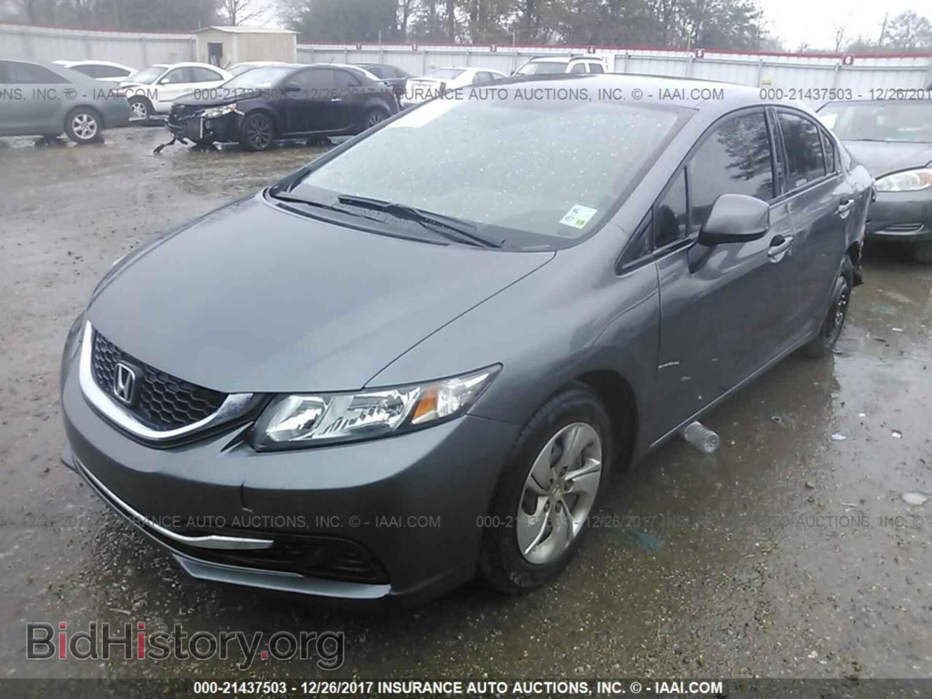 2013 Honda Civic - VIN: 19XFB2F53DE075792 - Фото 2