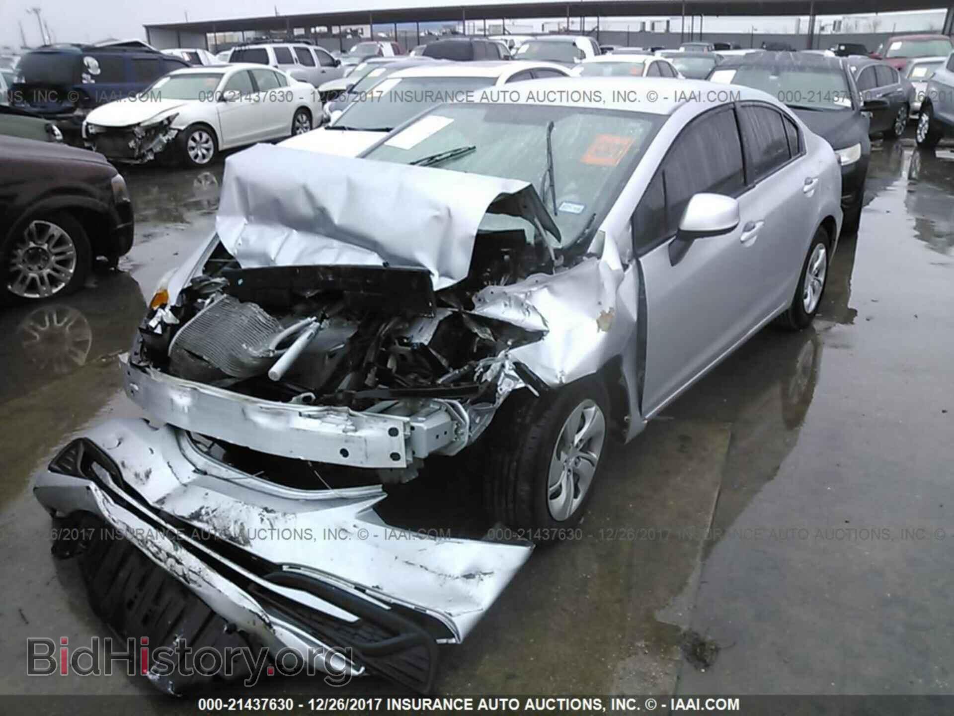 2013 Honda Civic - VIN: 2HGFB2F55DH513413 - Фото 2