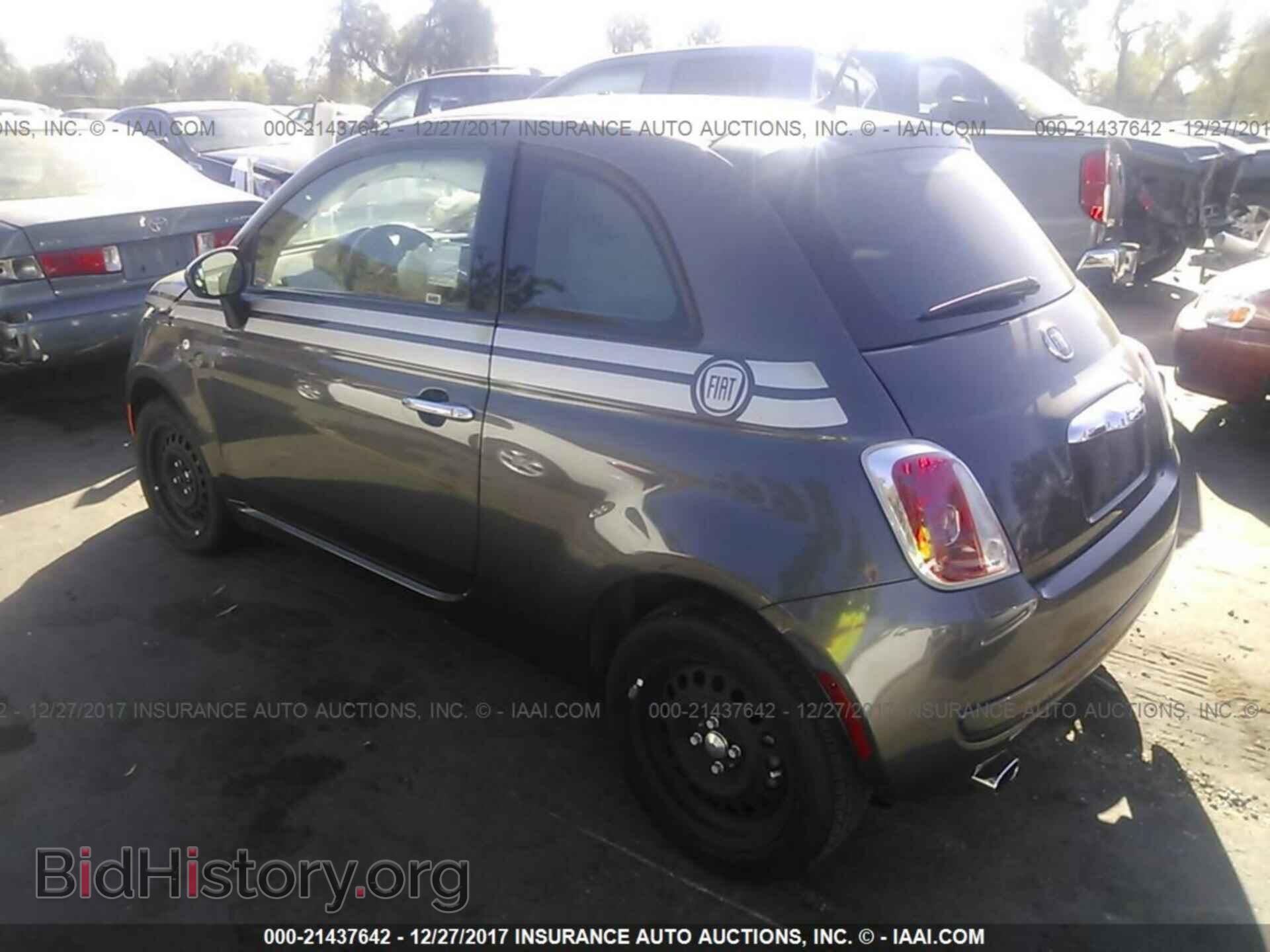 2014 Fiat 500 - VIN: 3C3CFFAR8ET174344 - Фото 3