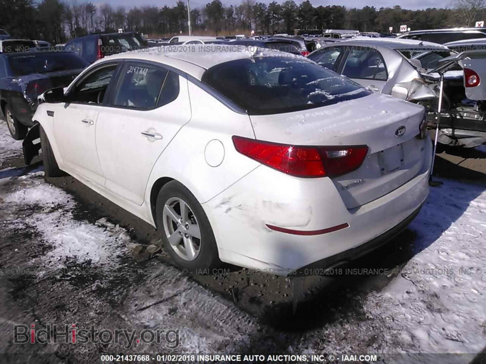 2015 Kia Optima - VIN: KNAGM4A74F5643675 - Фото 3