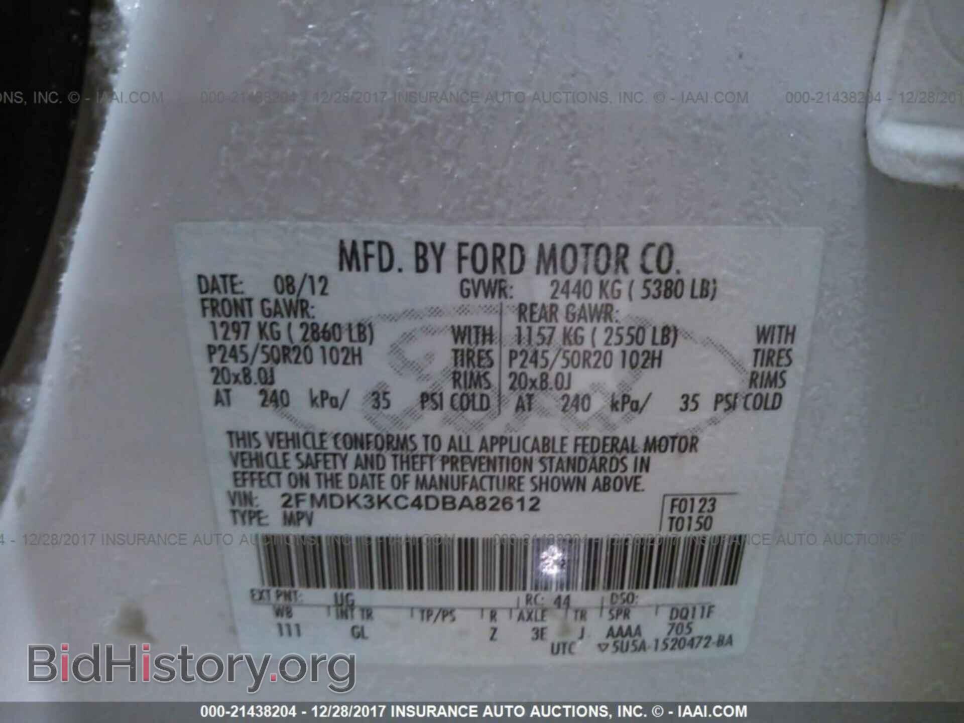 2013 Ford Edge - VIN: 2FMDK3KC4DBA82612 - Photo 9