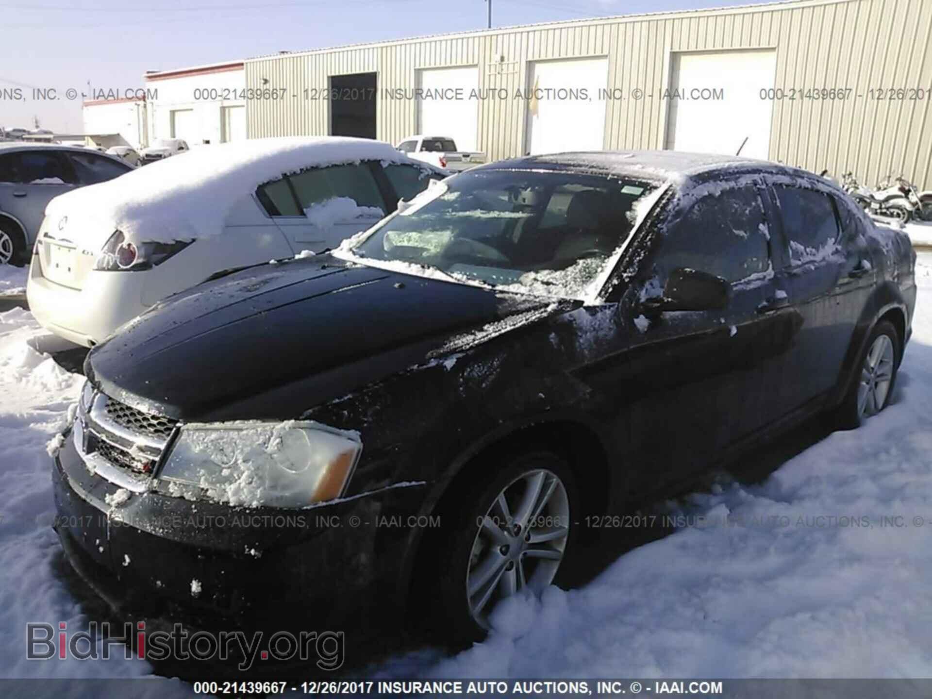 2013 Dodge Avenger - VIN: 1C3CDZAG2DN552176 - Фото 2